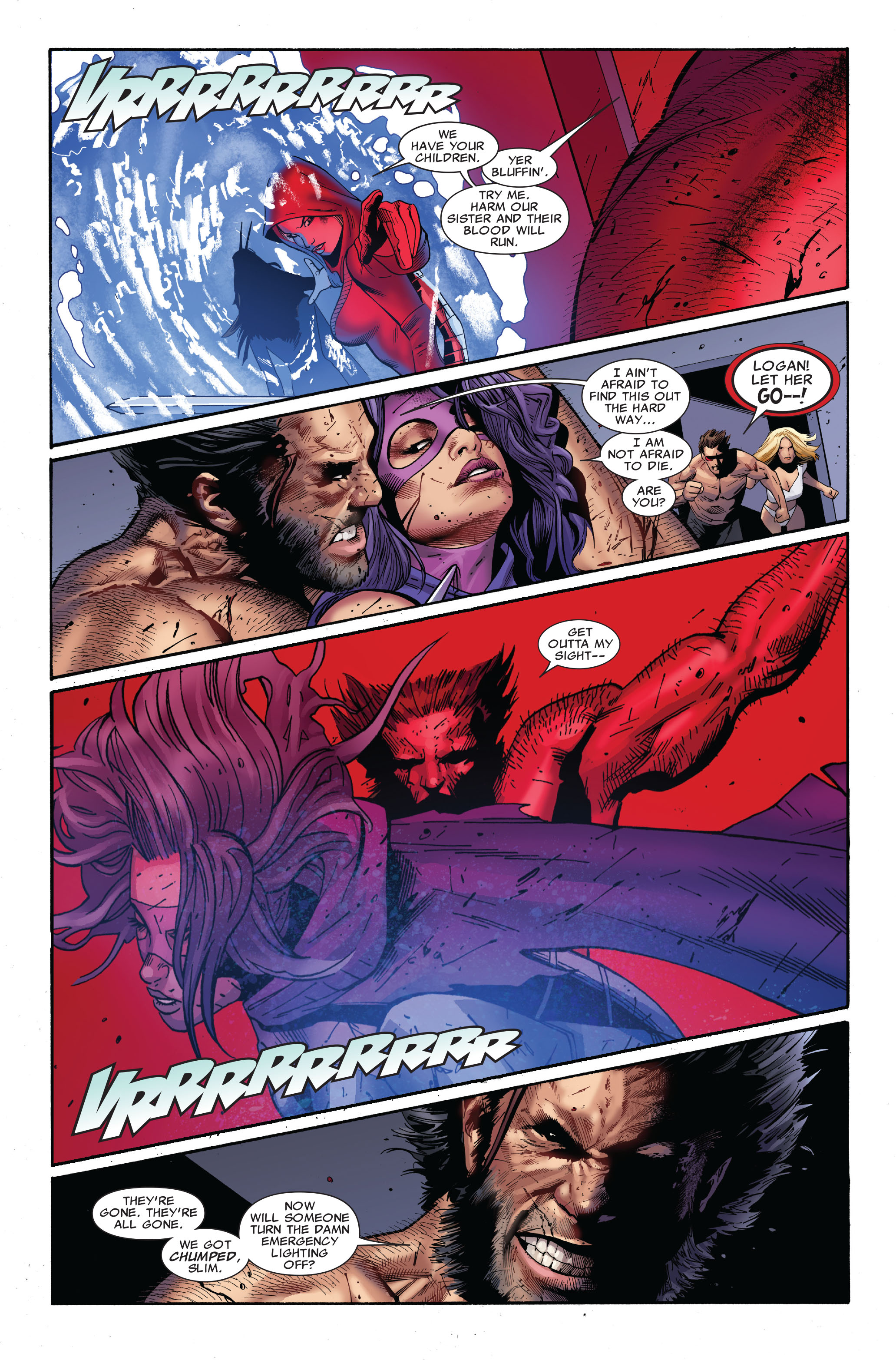 Read online Uncanny X-Men: Sisterhood comic -  Issue # TPB - 75