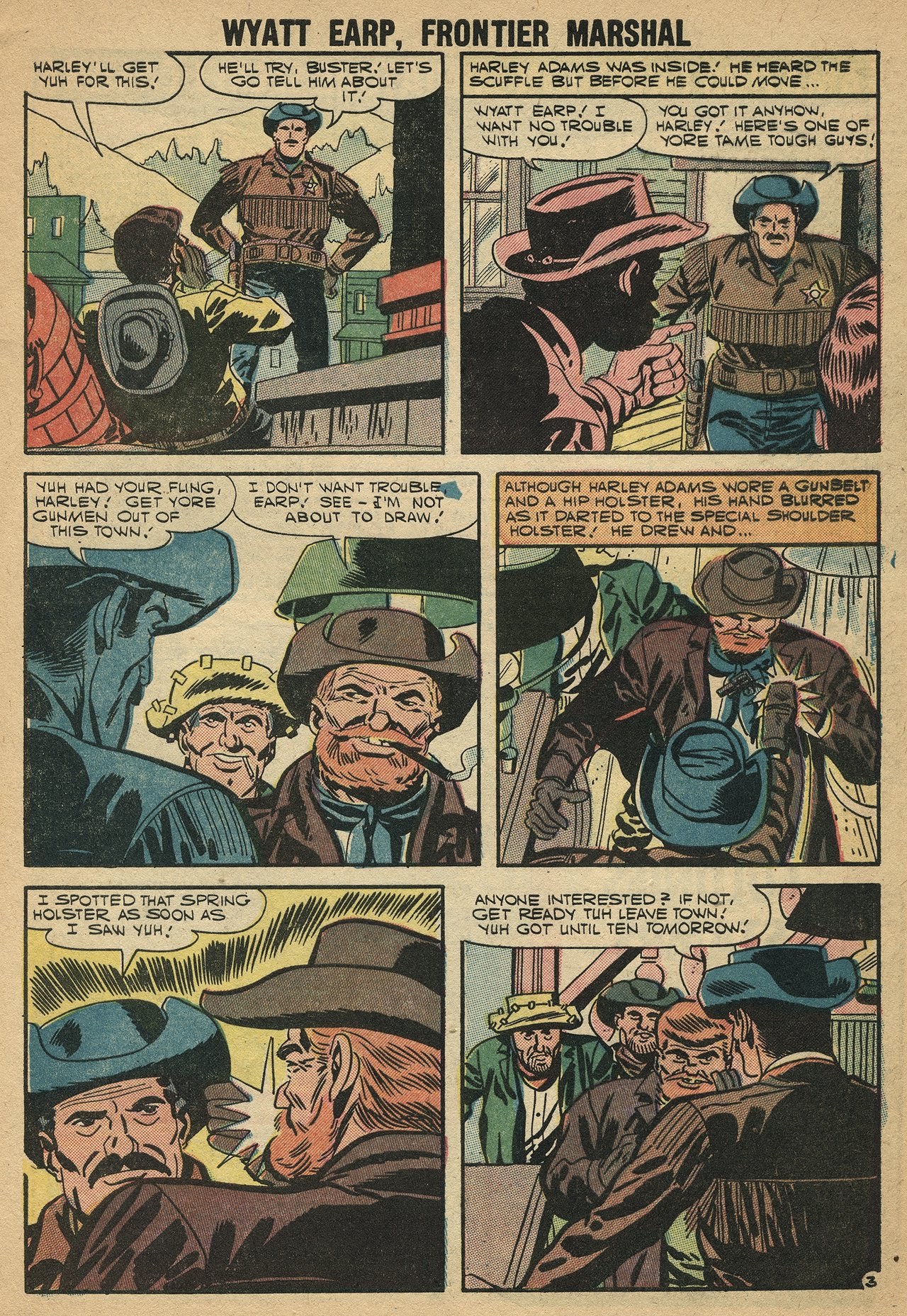 Read online Wyatt Earp Frontier Marshal comic -  Issue #17 - 5