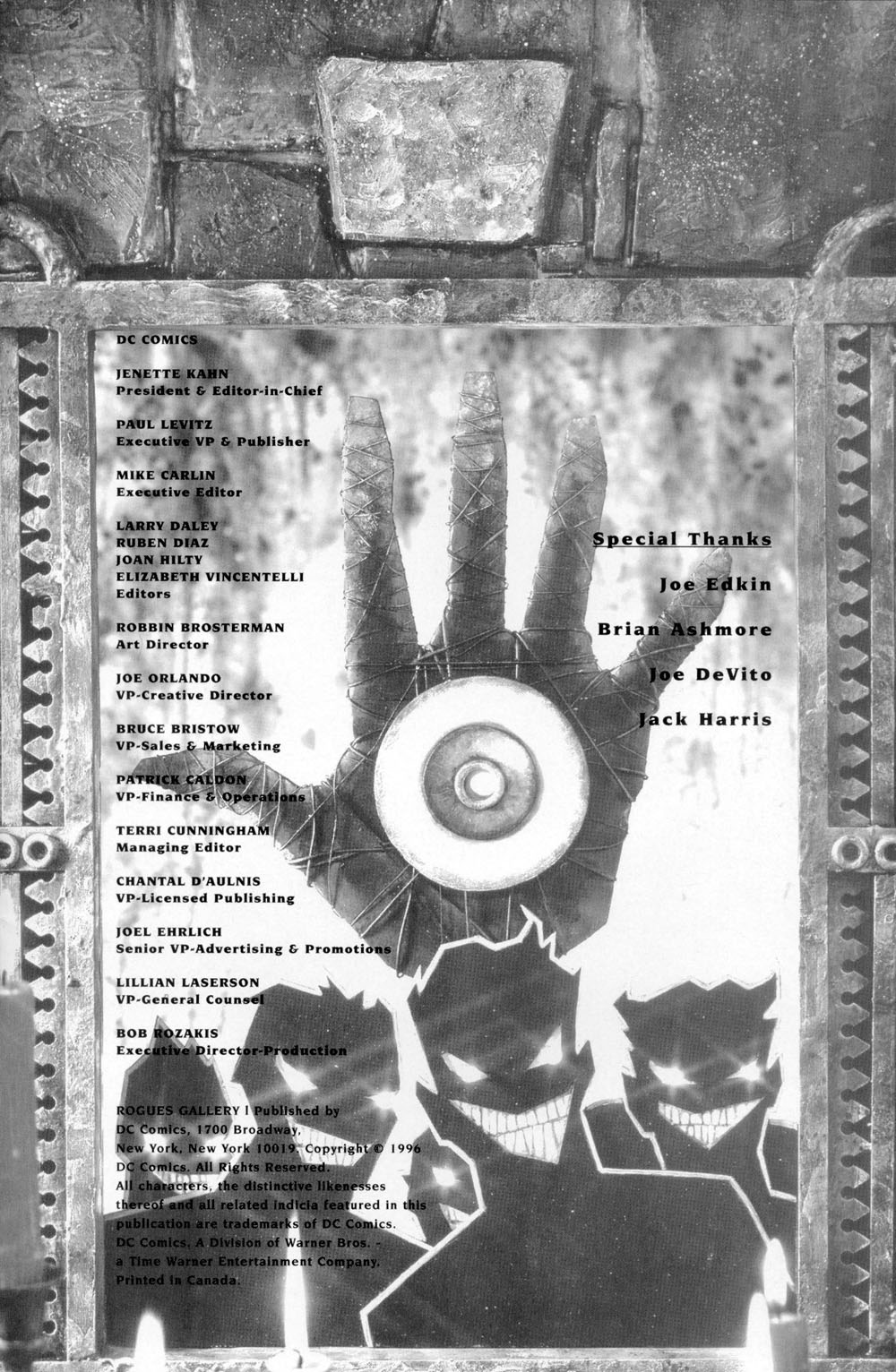 Read online Rogues Gallery comic -  Issue # Full - 22