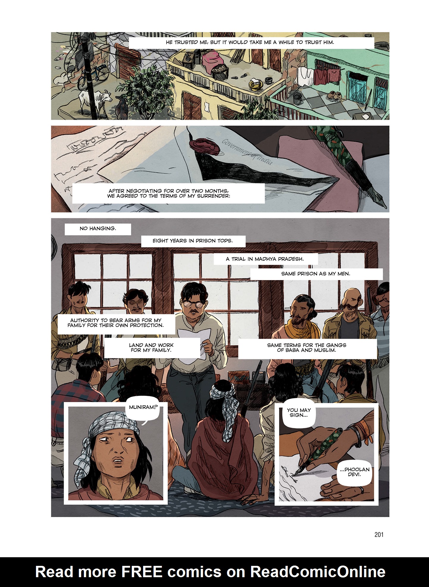 Read online Phoolan Devi: Rebel Queen comic -  Issue # TPB (Part 2) - 103