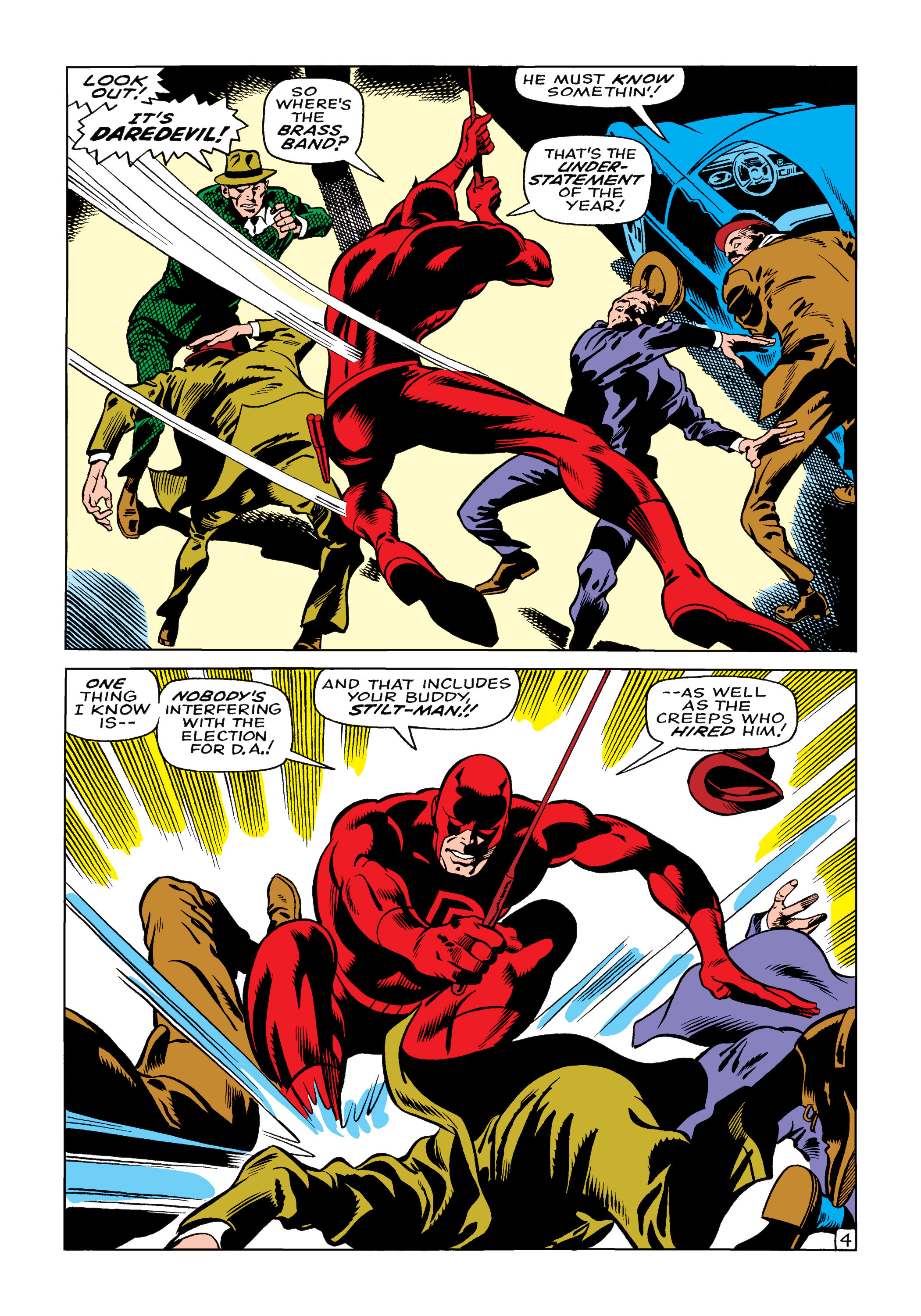Read online Marvel Masterworks: Daredevil comic -  Issue # TPB 5 (Part 2) - 36