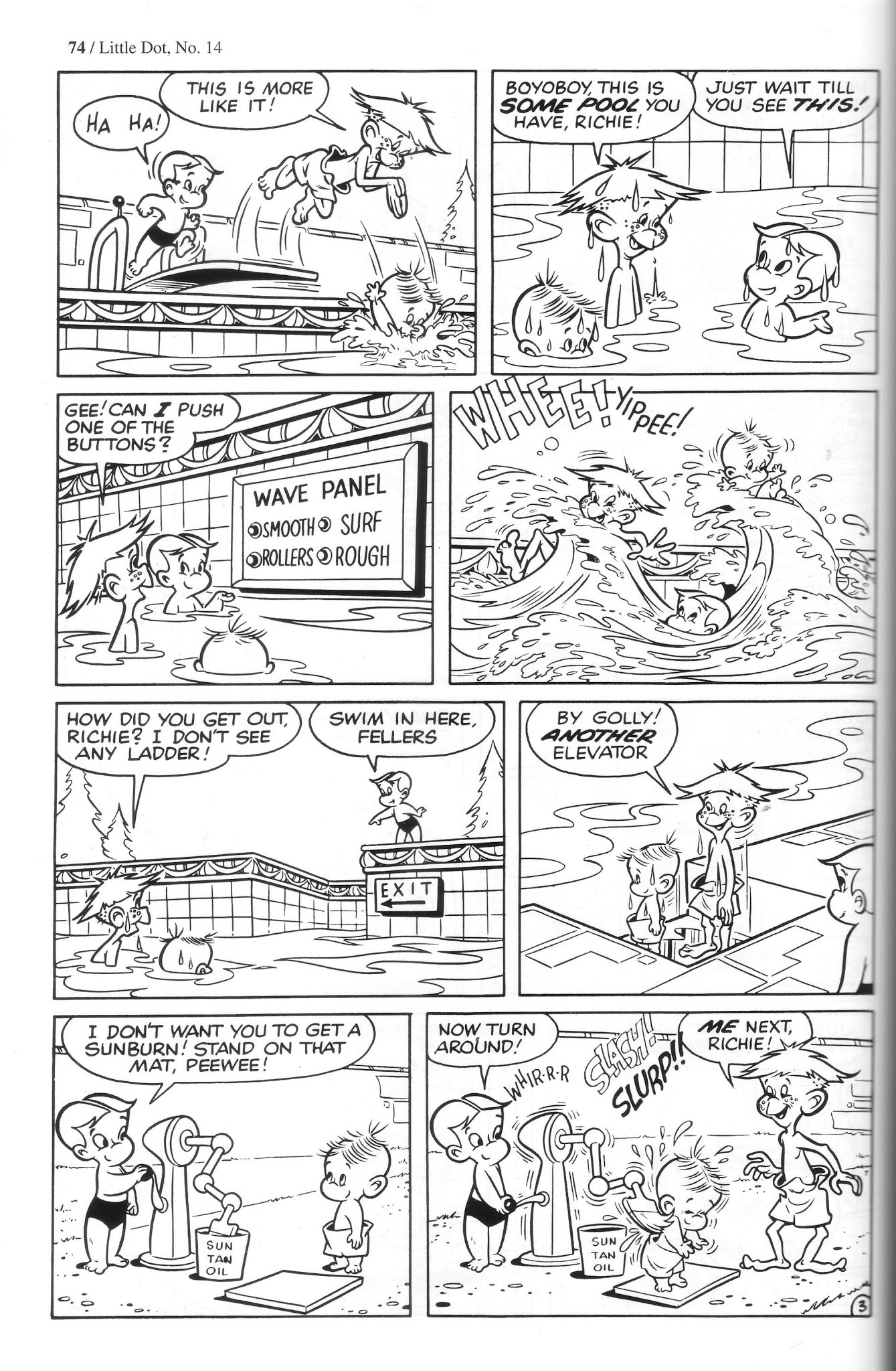 Read online Harvey Comics Classics comic -  Issue # TPB 2 (Part 1) - 75