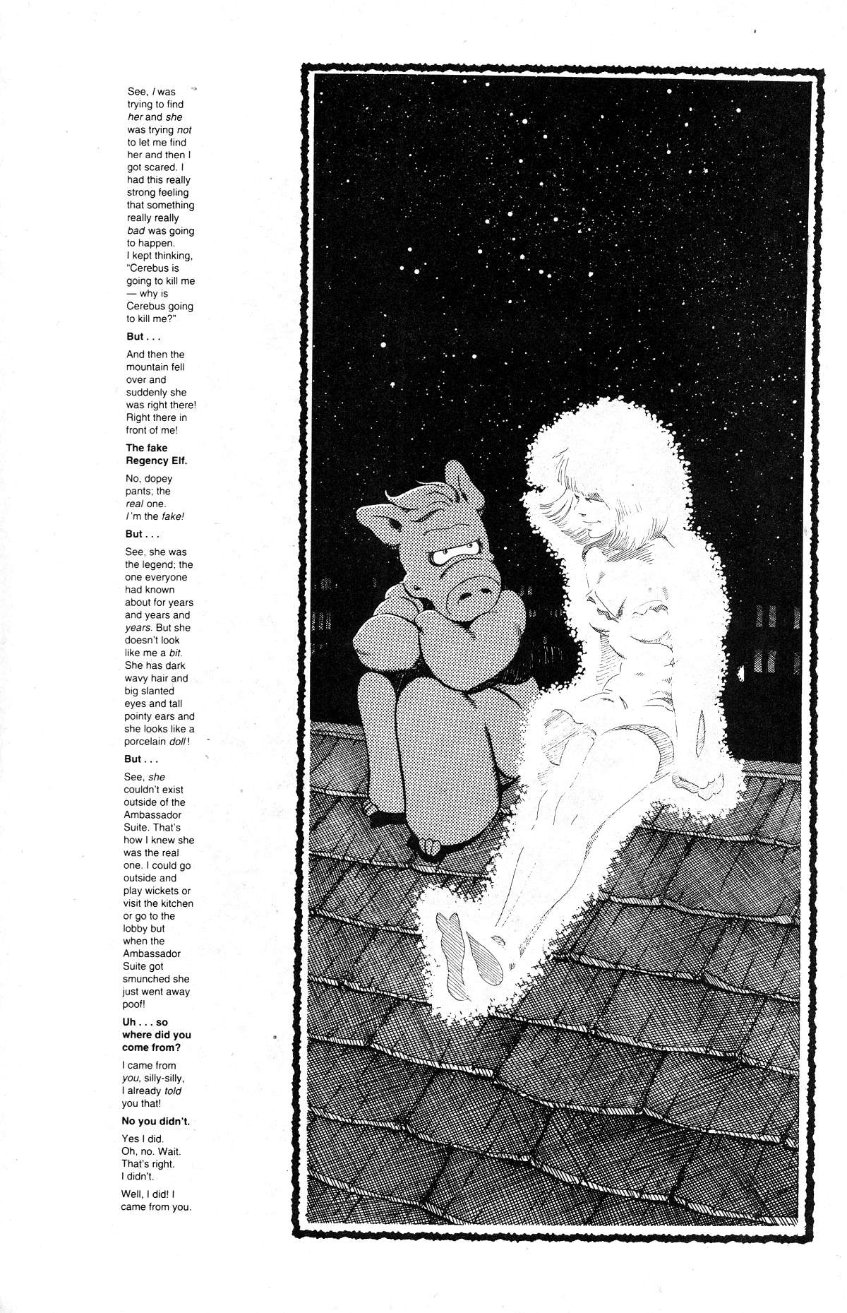 Read online Cerebus comic -  Issue #167 - 16