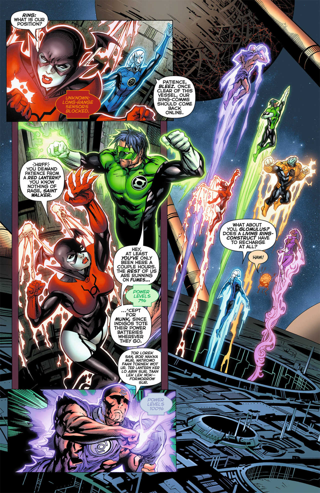 Read online Green Lantern: New Guardians comic -  Issue #8 - 6