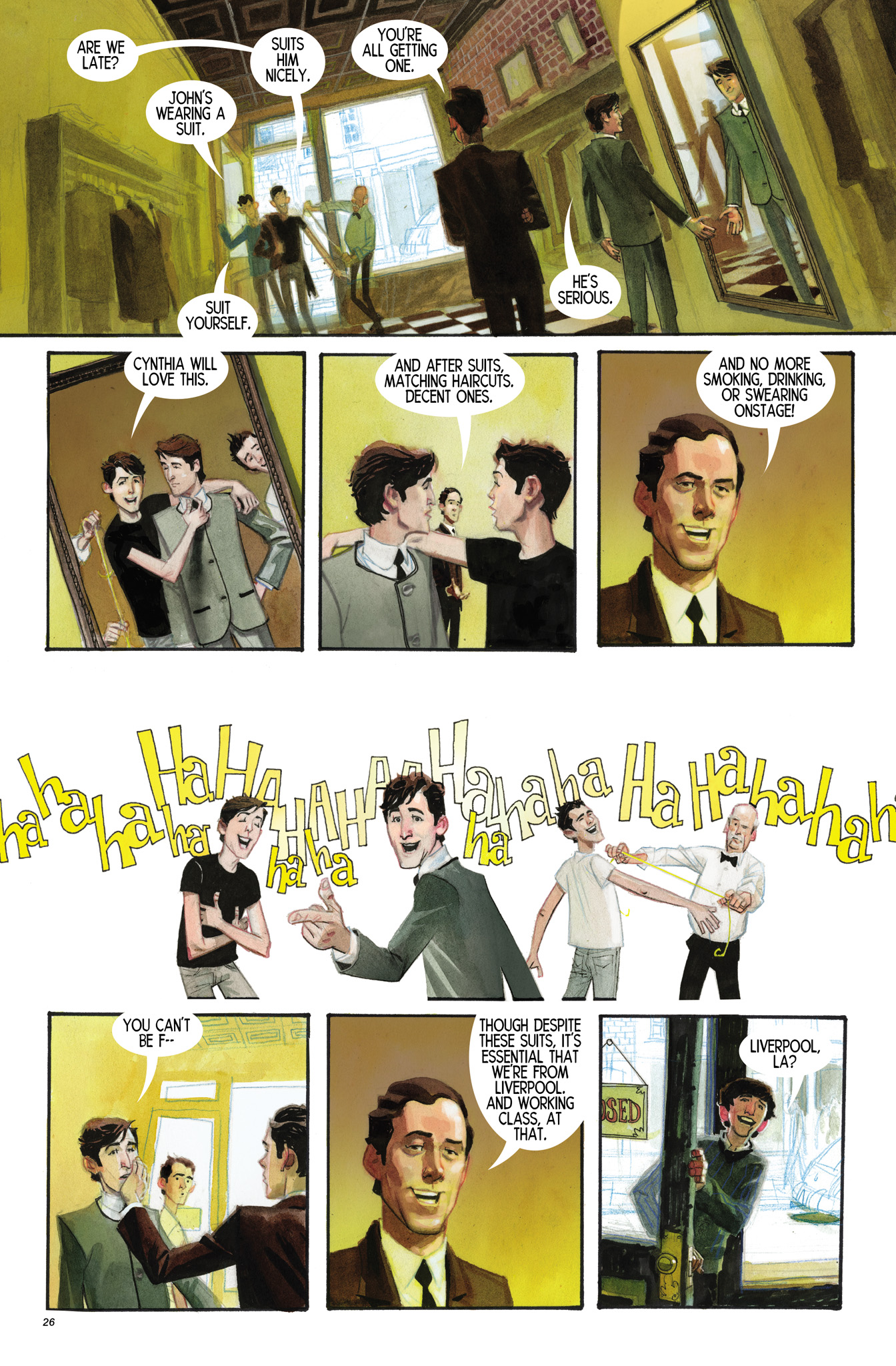 Read online The Fifth Beatle: The Brian Epstein Story comic -  Issue # TPB - 25
