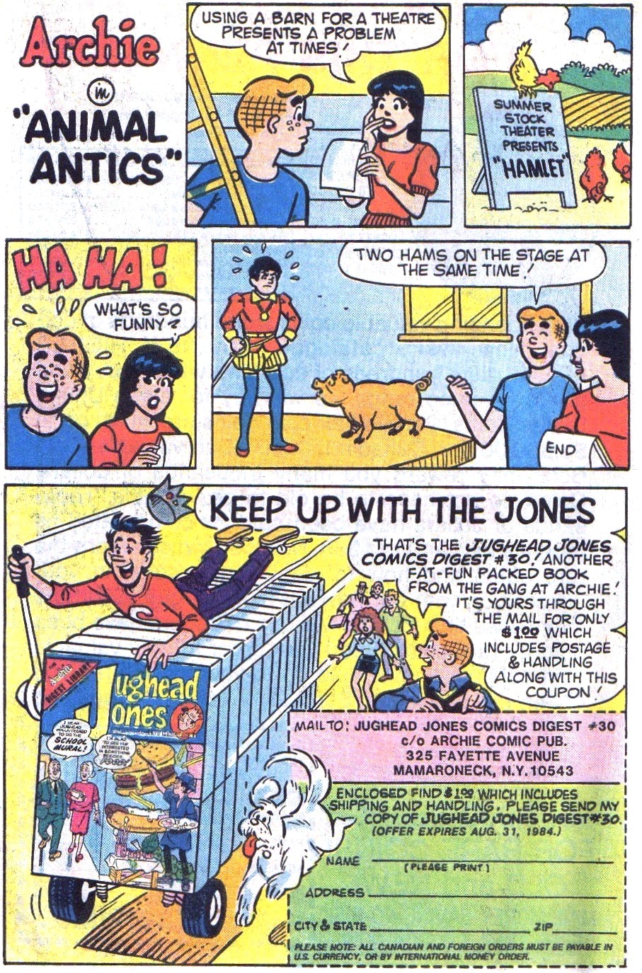 Read online Archie Giant Series Magazine comic -  Issue #539 - 10