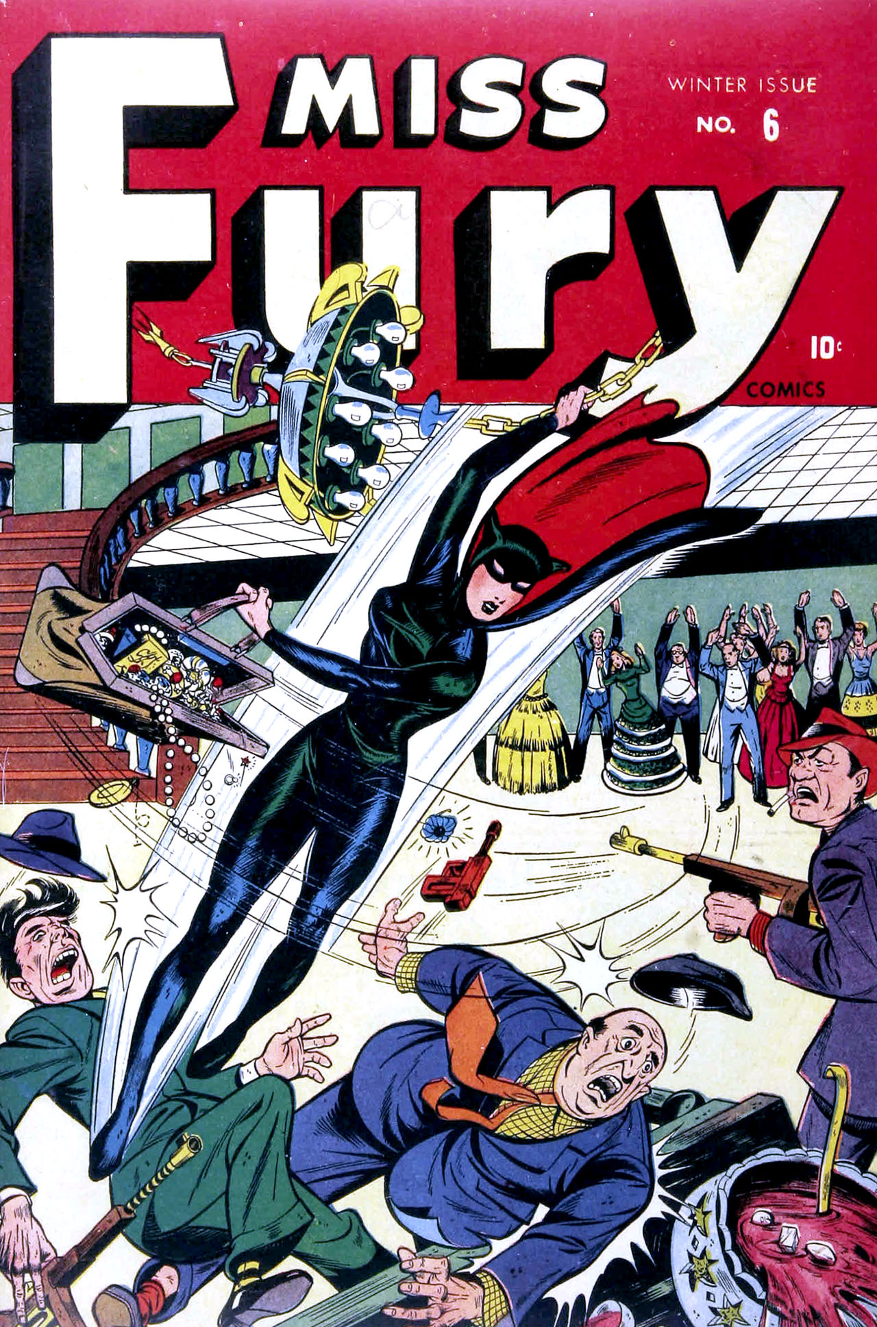 Read online Miss Fury Comics comic -  Issue #6 - 1