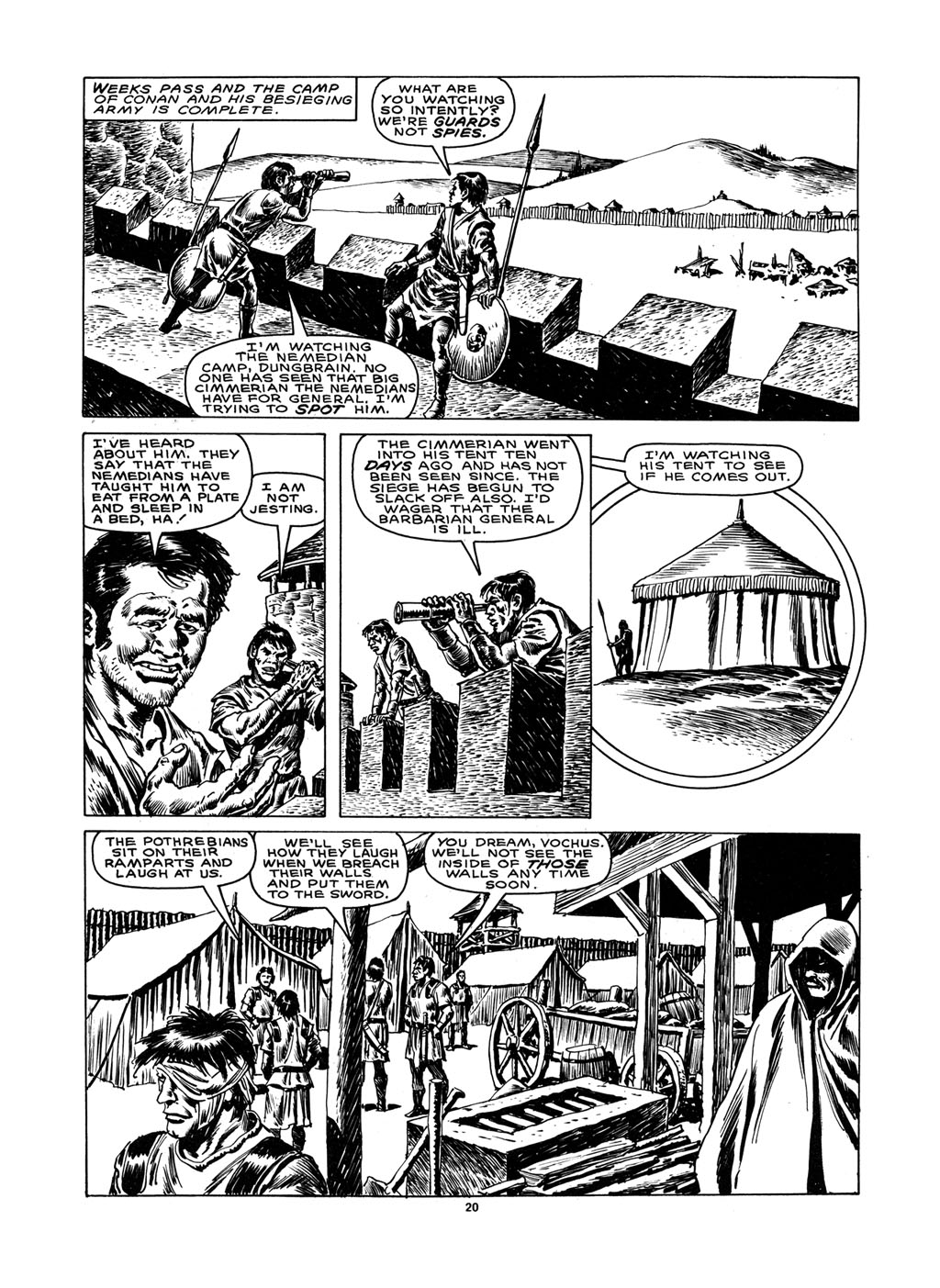 Read online The Savage Sword Of Conan comic -  Issue #148 - 19