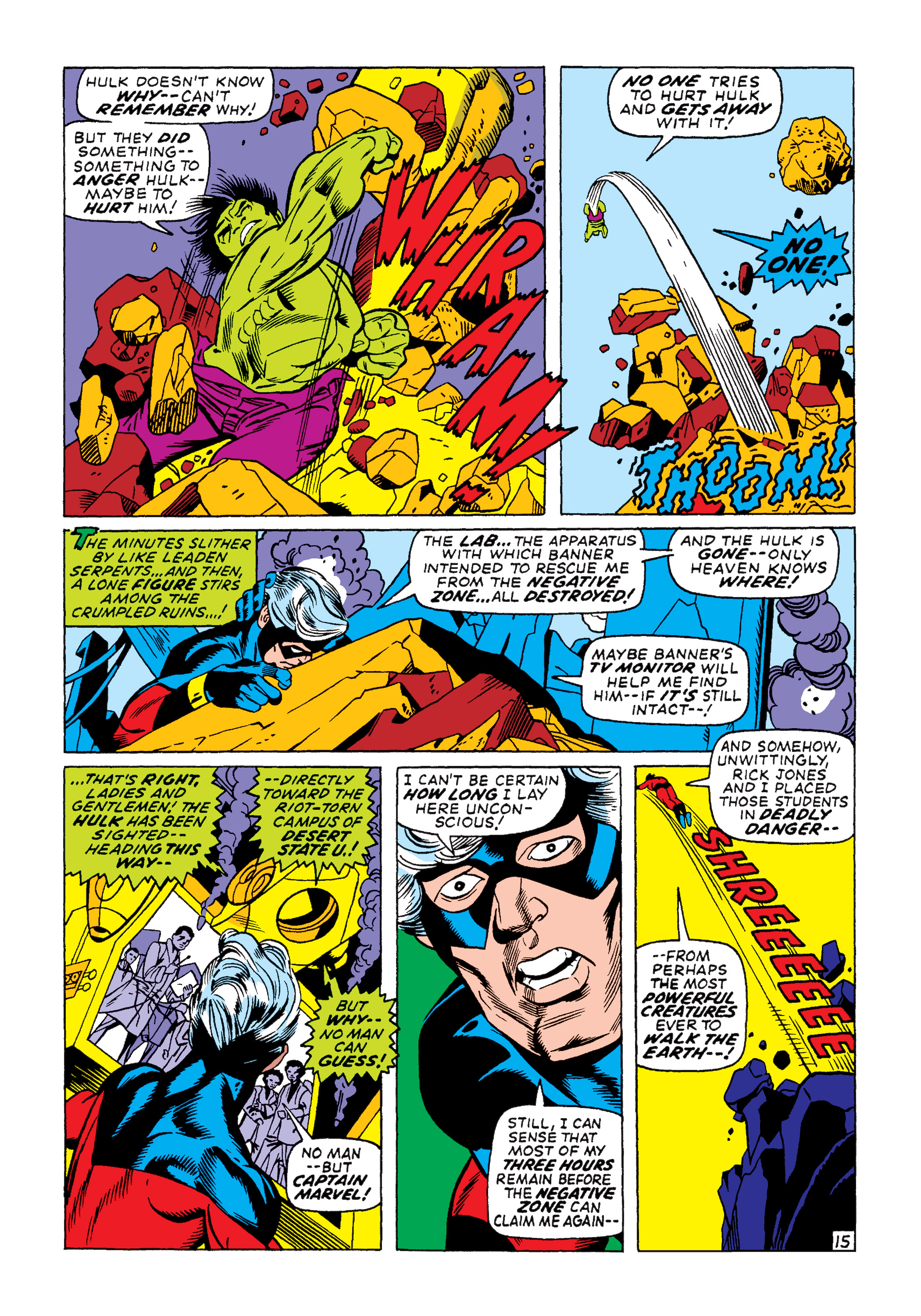 Read online Marvel Masterworks: Captain Marvel comic -  Issue # TPB 2 (Part 3) - 52