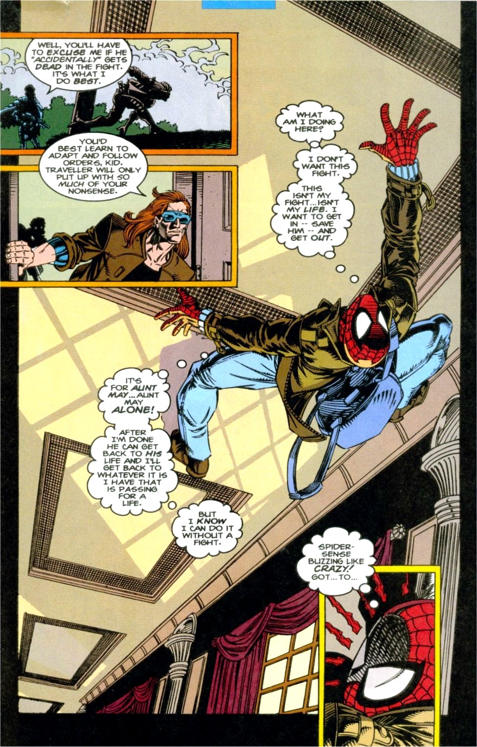 Read online Spider-Man (1990) comic -  Issue #51 - A Heart Beat Away - 12