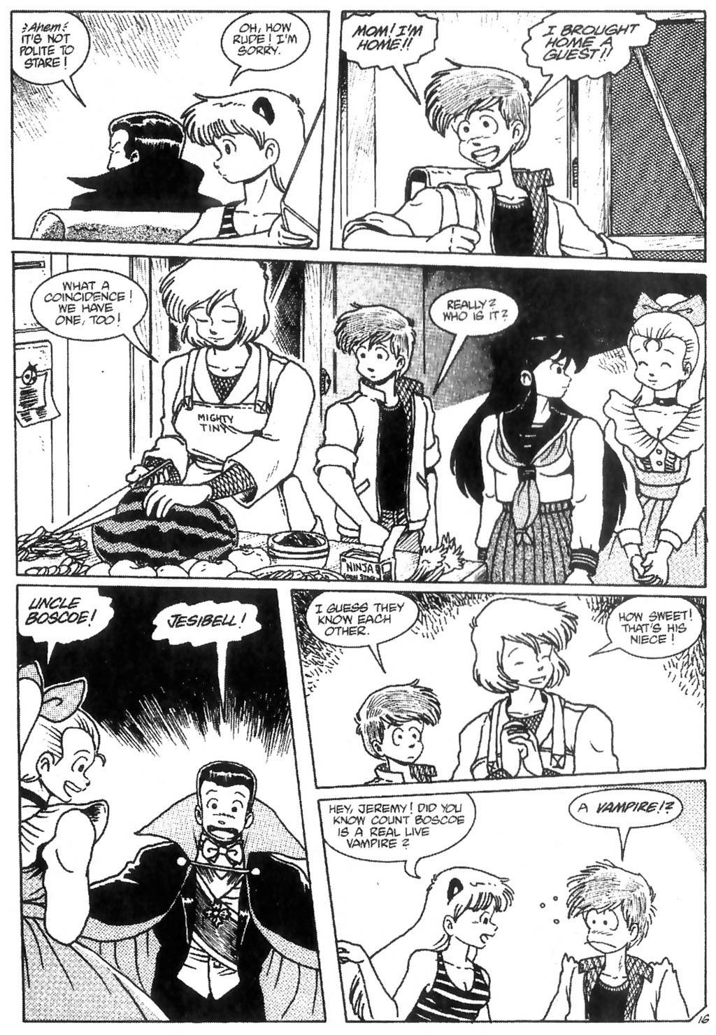 Read online Ninja High School (1986) comic -  Issue #18 - 18