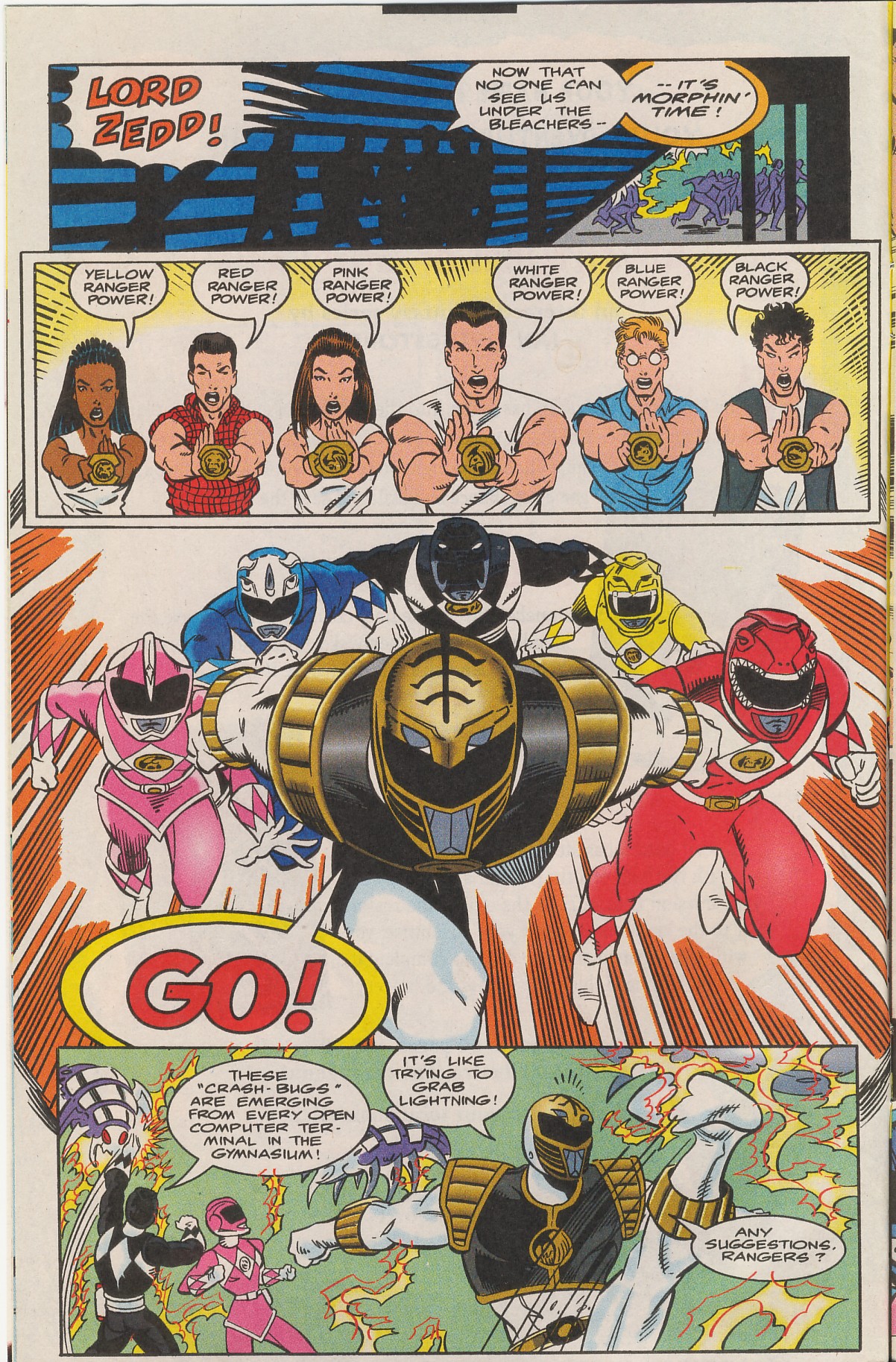 Read online Saban's Mighty Morphin' Power Rangers comic -  Issue #1 - 8
