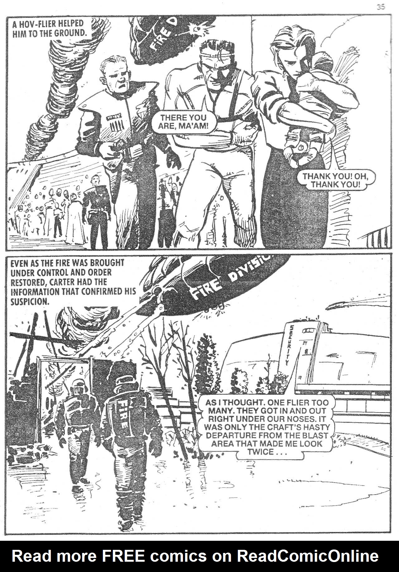 Read online Starblazer comic -  Issue #243 - 35