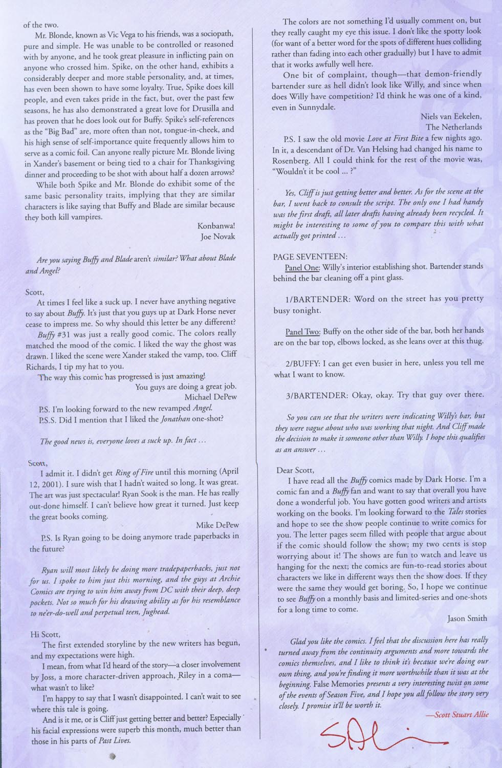 Read online Buffy the Vampire Slayer (1998) comic -  Issue #36 - 26
