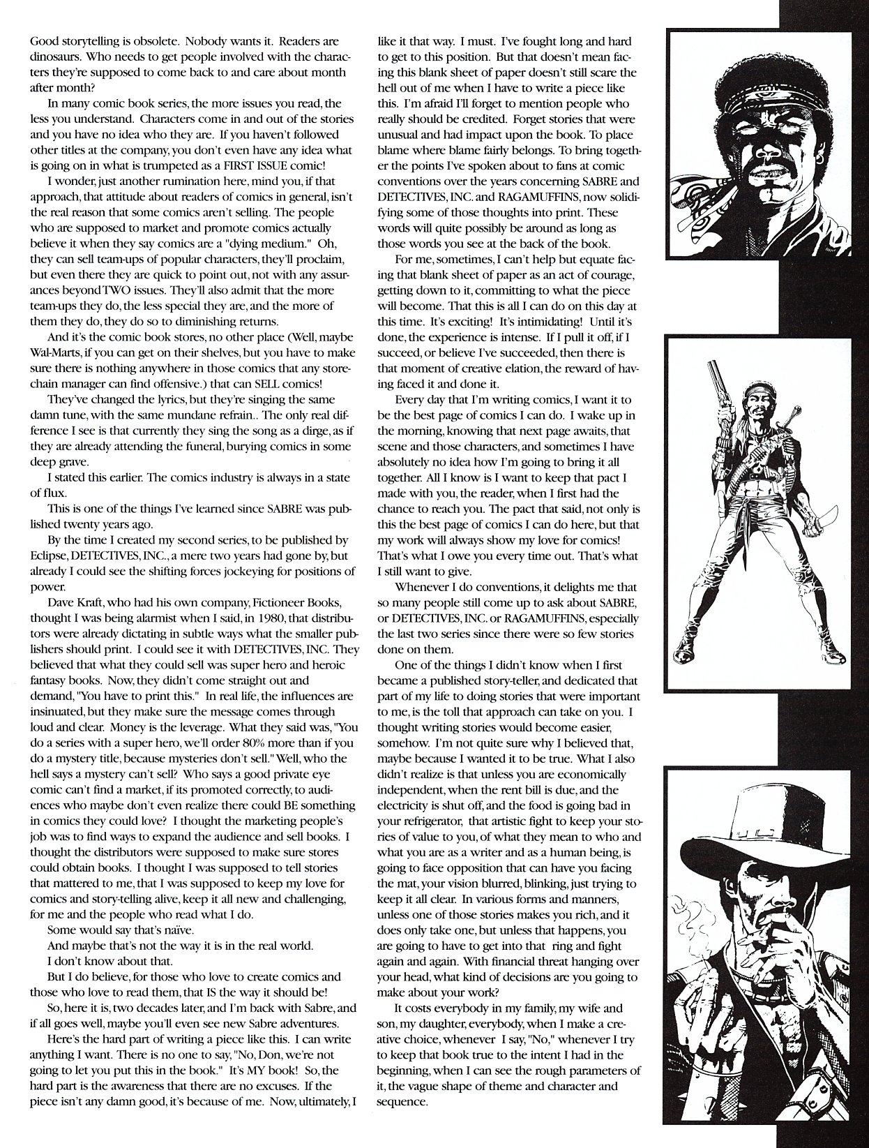 Read online Sabre (1998) comic -  Issue # Full - 5