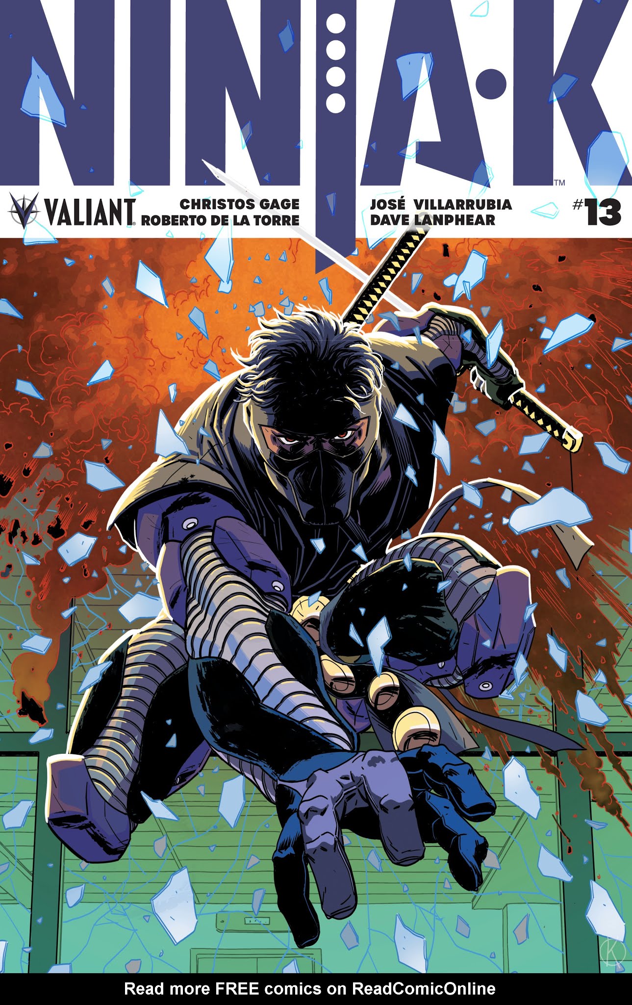 Read online Ninja-K comic -  Issue #13 - 1