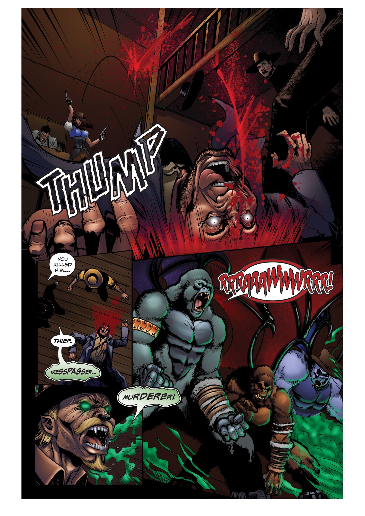 Read online Legend of Oz: The Wicked West (2015) comic -  Issue #1 - 16