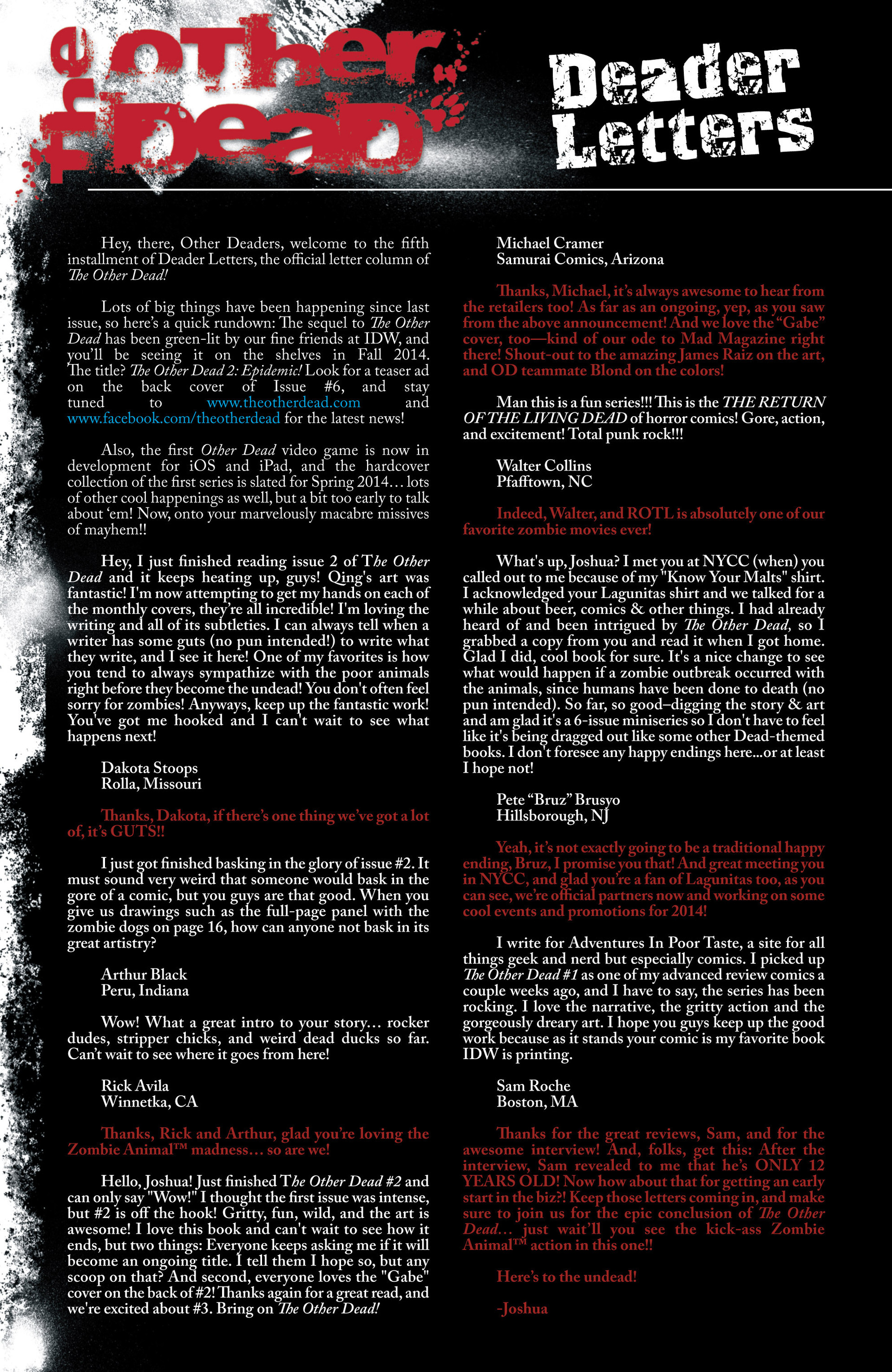 Read online The Other Dead comic -  Issue #5 - 25