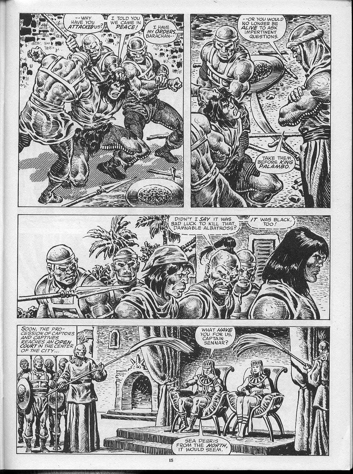 Read online The Savage Sword Of Conan comic -  Issue #202 - 17