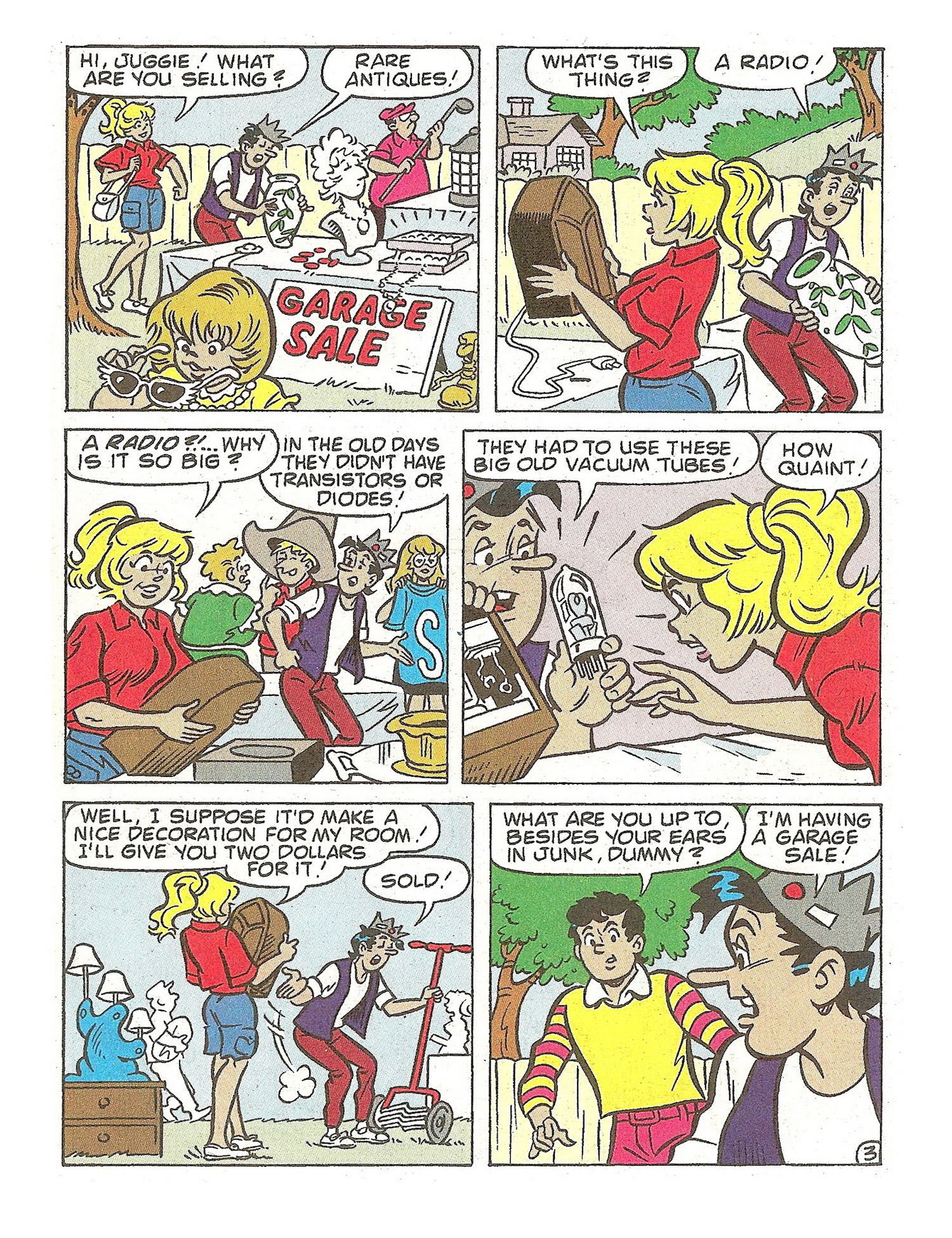 Read online Jughead Jones Comics Digest comic -  Issue #93 - 73