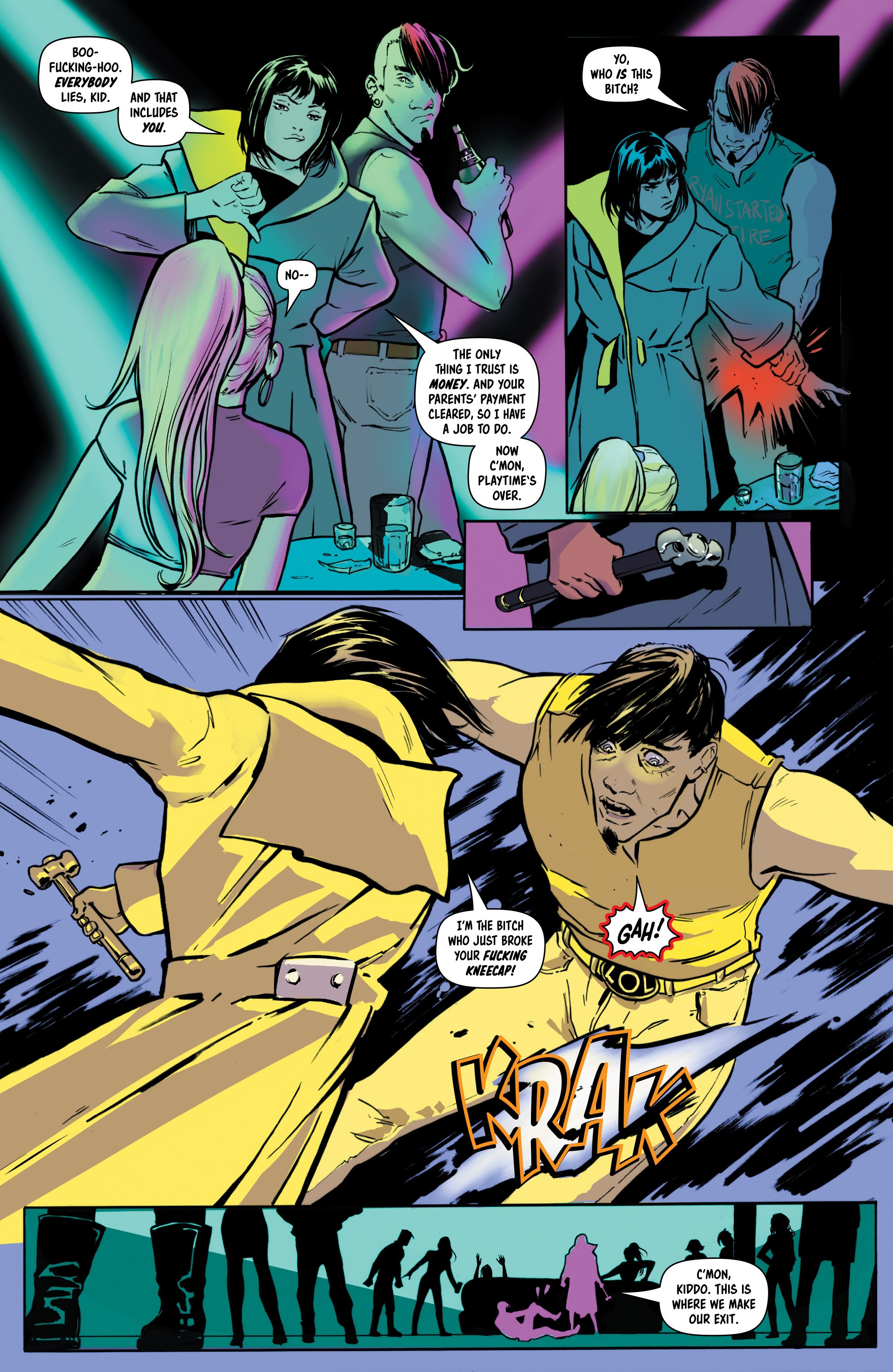 Read online Bylines in Blood comic -  Issue #1 - 5