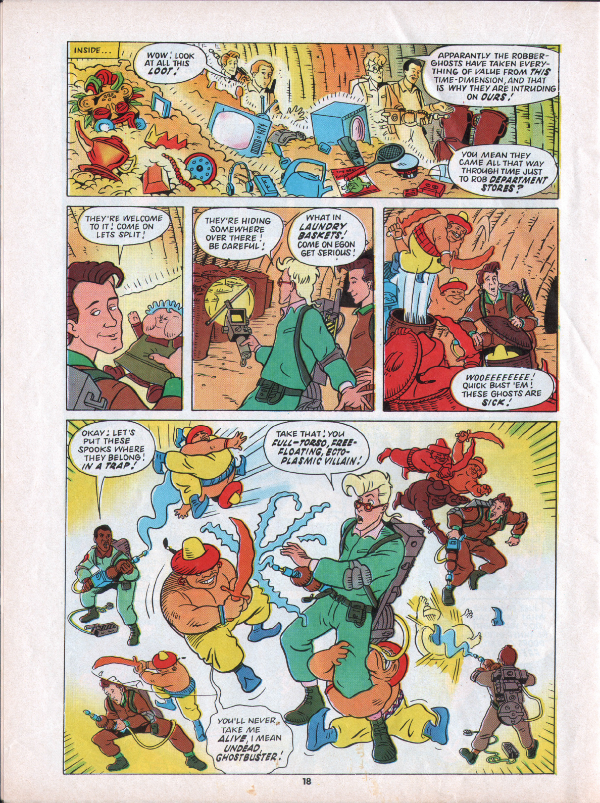 Read online The Real Ghostbusters comic -  Issue #42 - 18