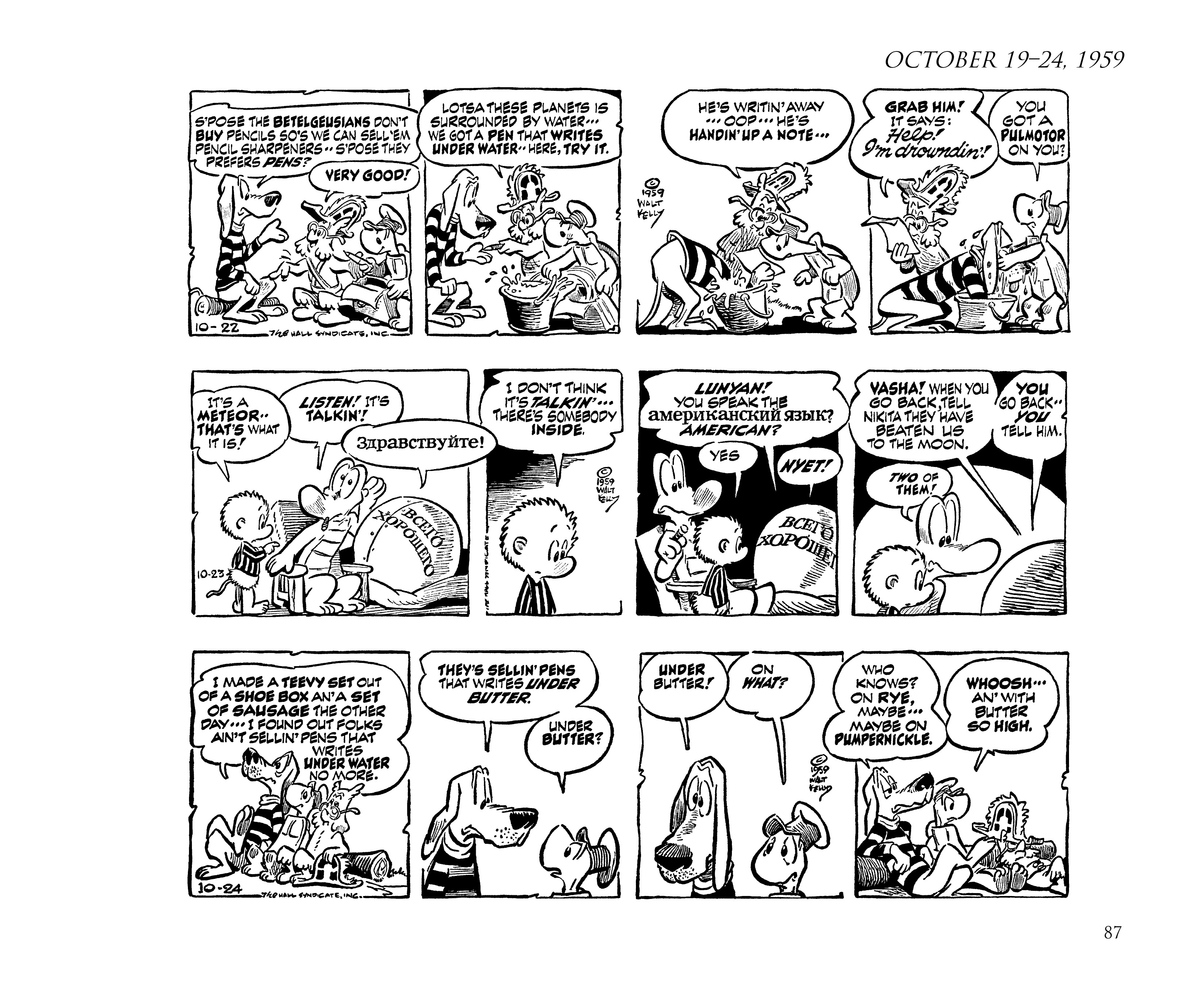 Read online Pogo by Walt Kelly: The Complete Syndicated Comic Strips comic -  Issue # TPB 6 (Part 1) - 97