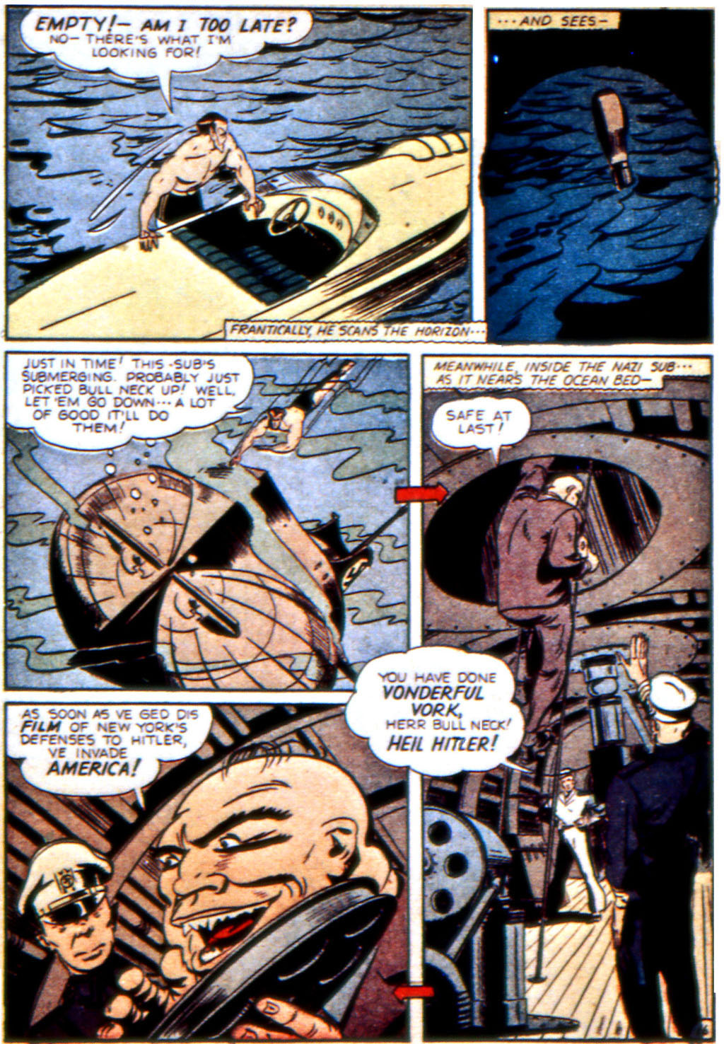 Read online The Human Torch (1940) comic -  Issue #11 - 61