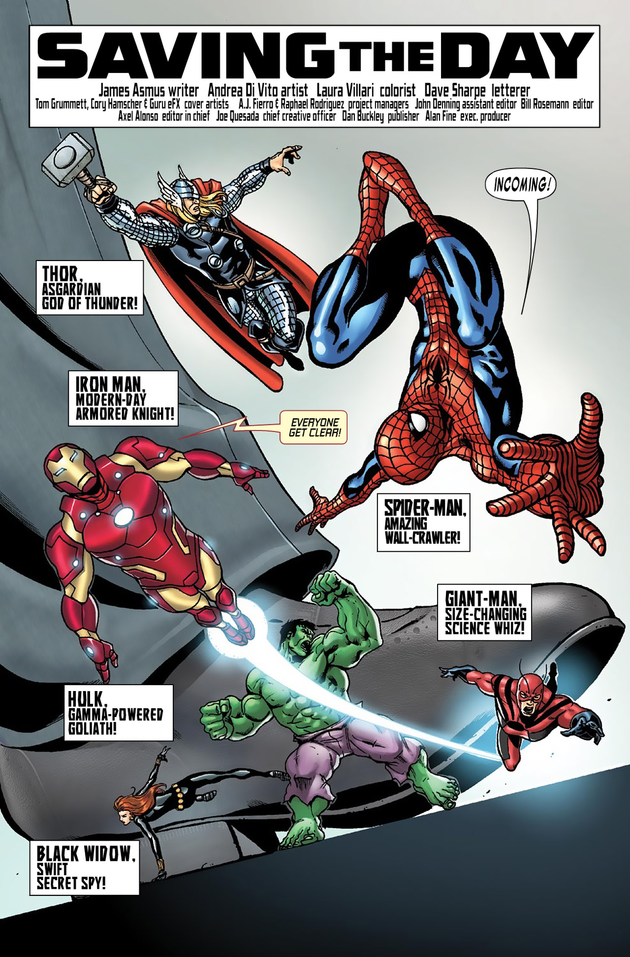 Read online Avengers: Saving the Day comic -  Issue # Full - 4