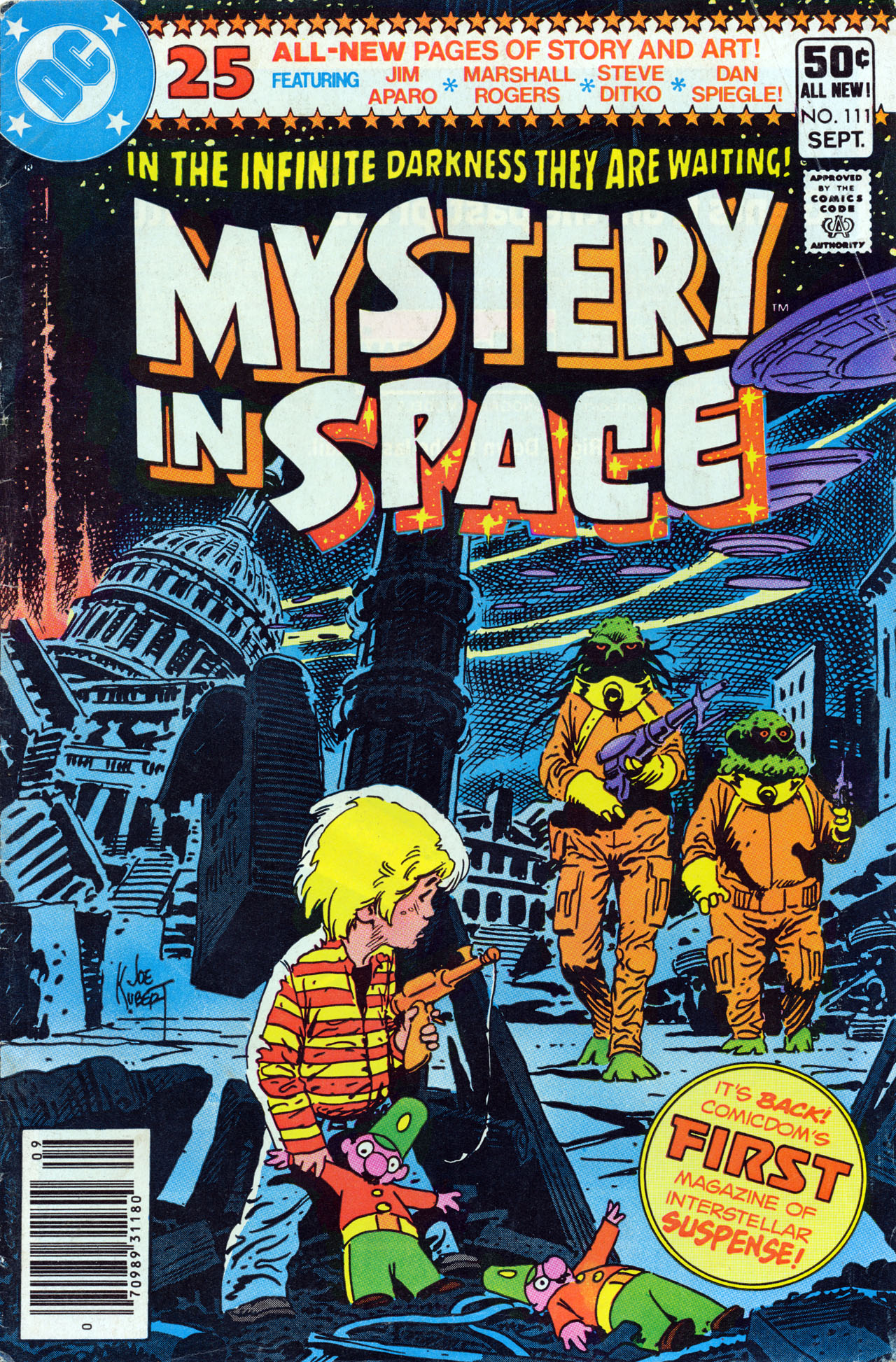 Read online Mystery in Space (1951) comic -  Issue #111 - 1