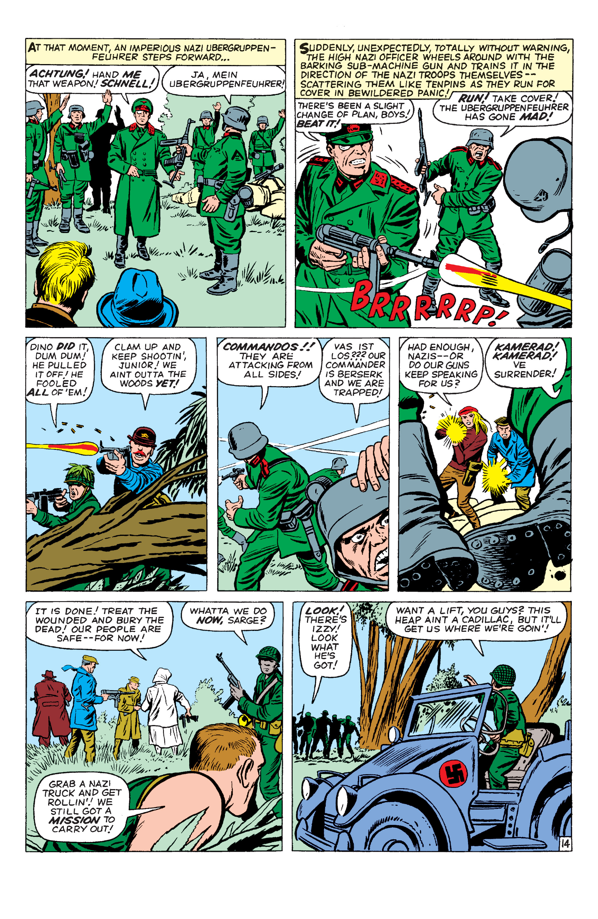 Read online Sgt. Fury Epic Collection: The Howling Commandos comic -  Issue # TPB 1 (Part 1) - 20