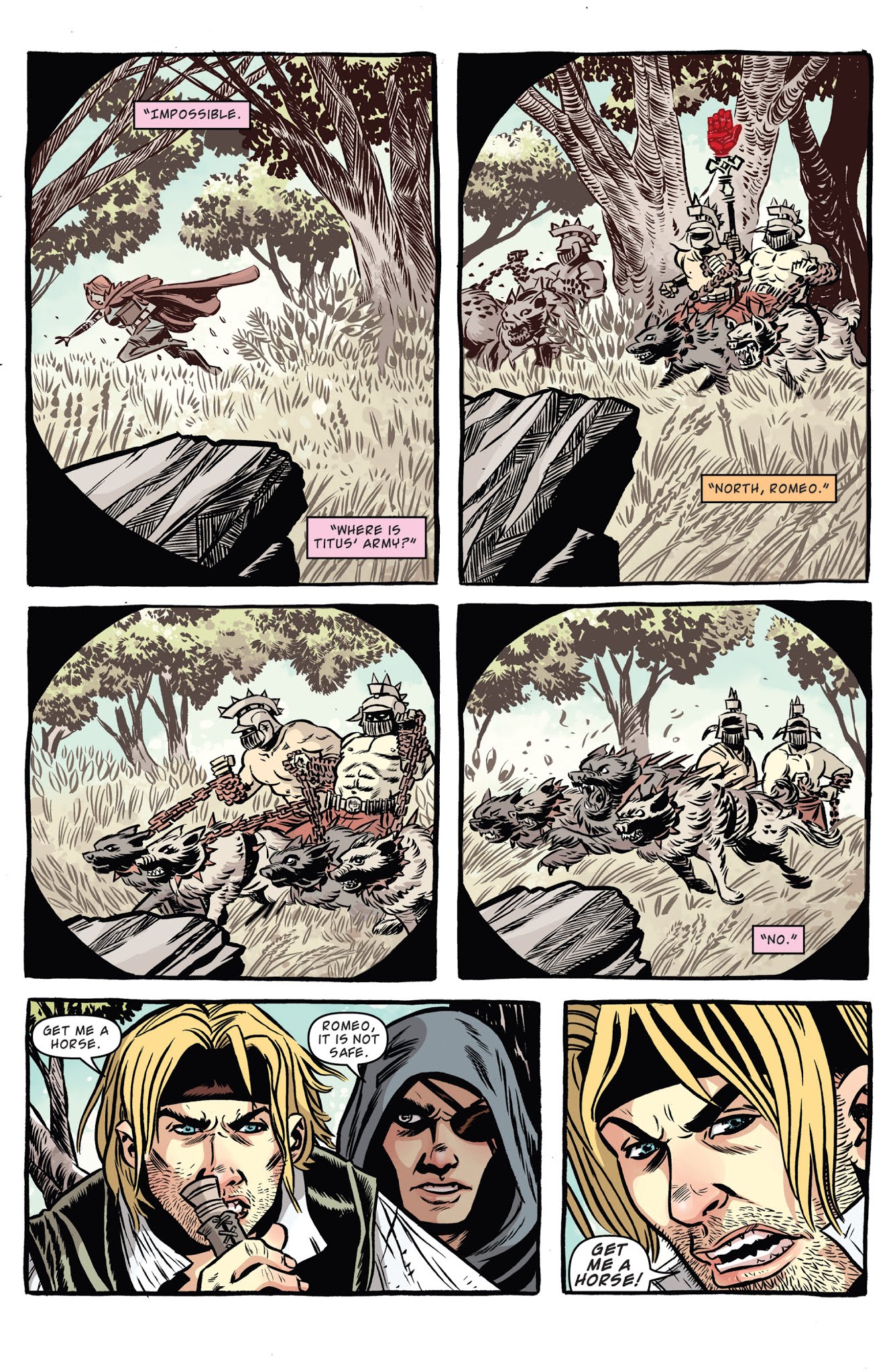 Read online Kill Shakespeare: The Tide of Blood comic -  Issue # TPB - 23
