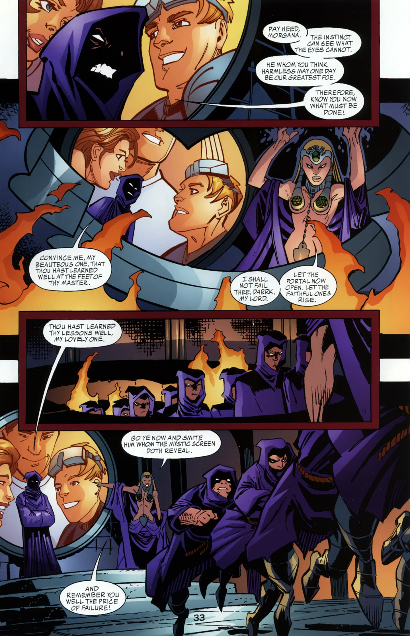 Read online Just Imagine Stan Lee With Scott McDaniel Creating Aquaman comic -  Issue # Full - 35