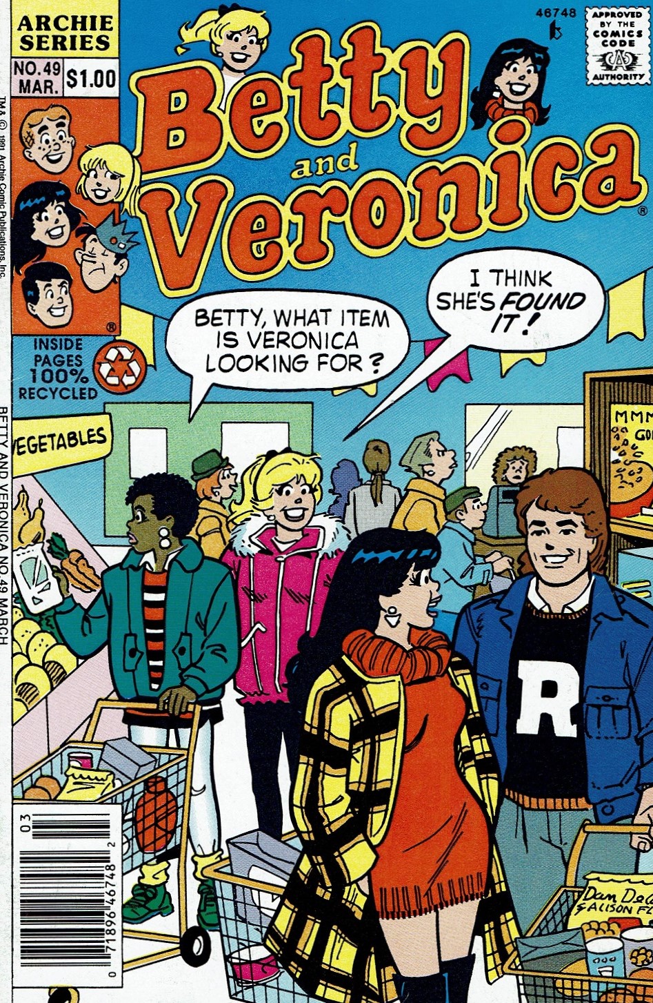 Read online Betty and Veronica (1987) comic -  Issue #49 - 1