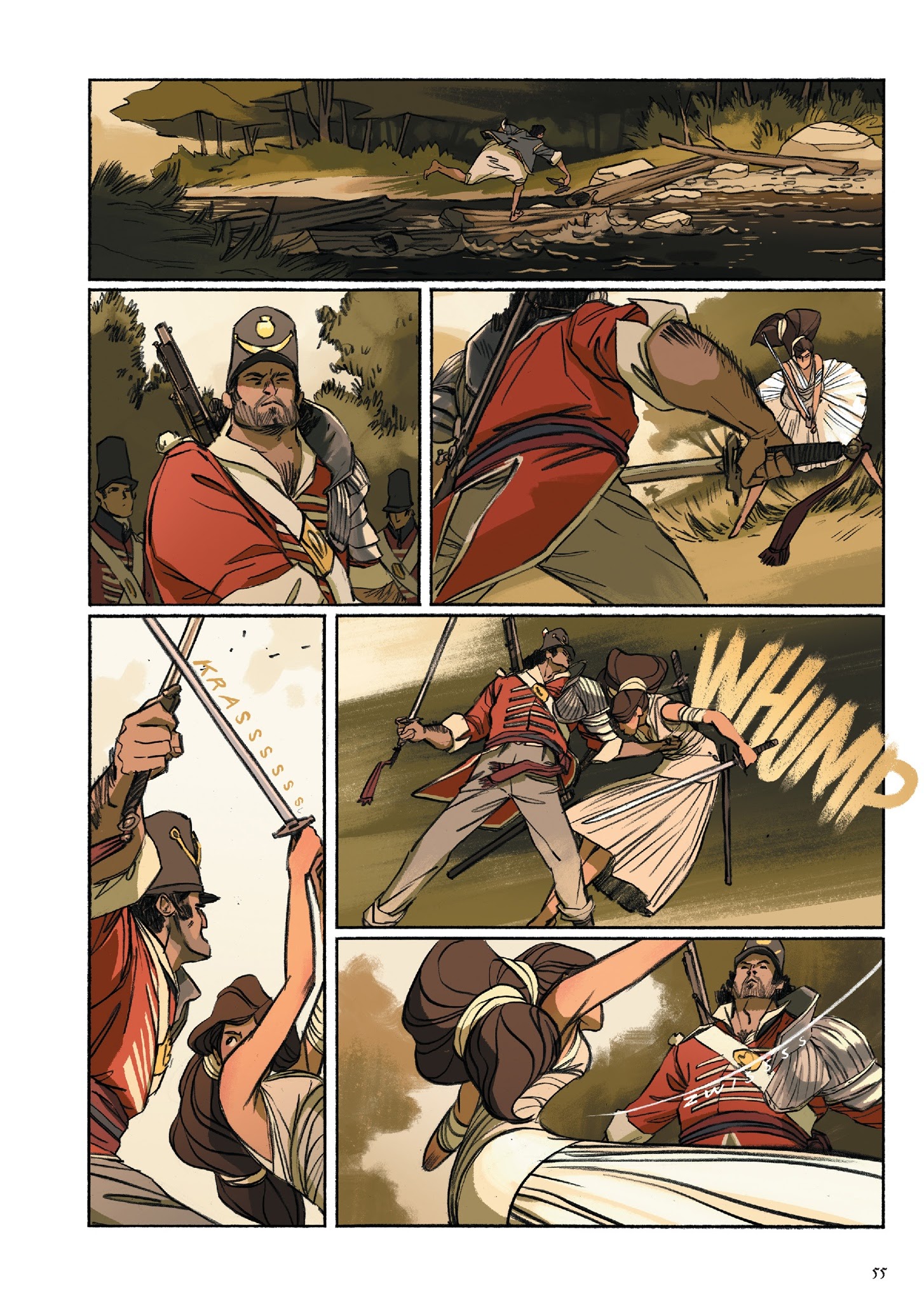 Read online Delilah Dirk and the King's Shilling comic -  Issue # TPB (Part 1) - 59