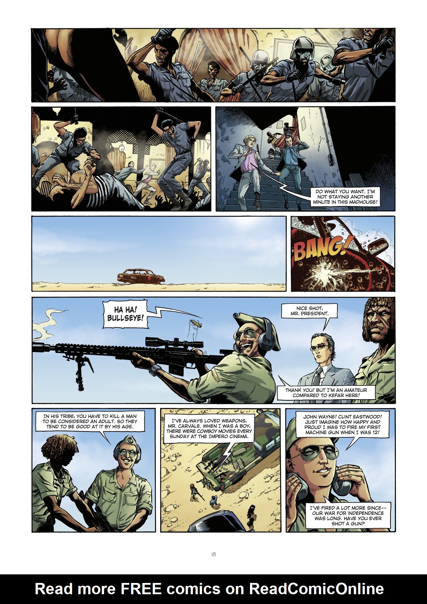 Read online Hedge Fund comic -  Issue #5 - 17