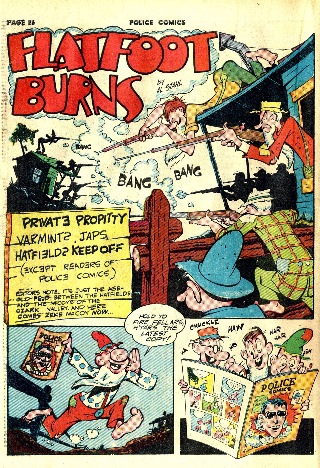 Read online Police Comics comic -  Issue #20 - 28