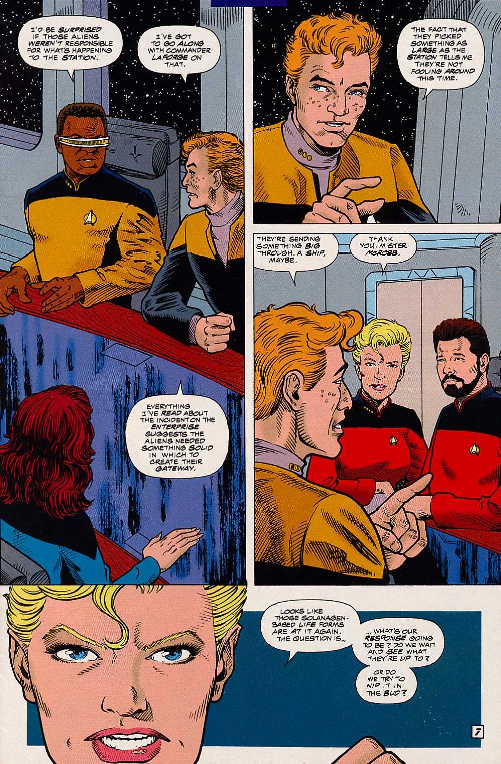 Read online Star Trek: The Next Generation (1989) comic -  Issue #77 - 8