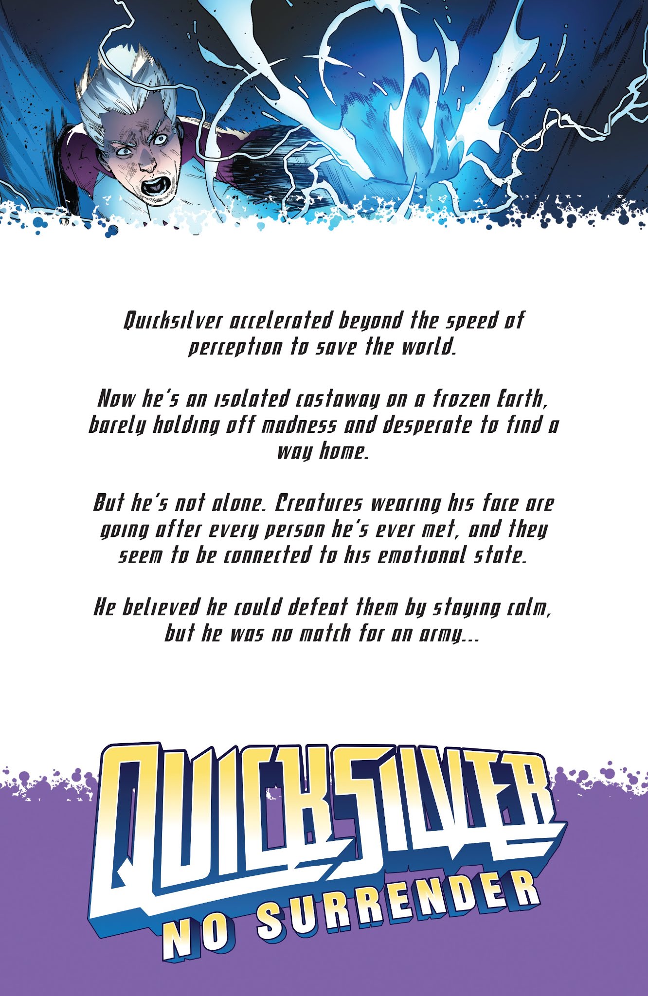 Read online Quicksilver: No Surrender comic -  Issue #5 - 2