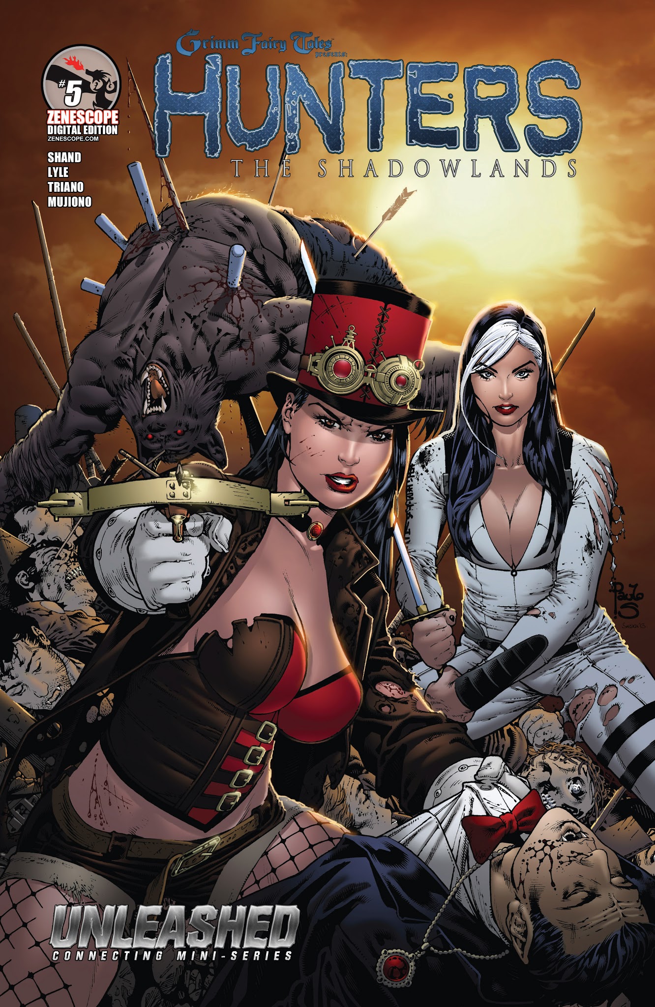 Read online Grimm Fairy Tales presents Hunters: The Shadowlands comic -  Issue # TPB - 98