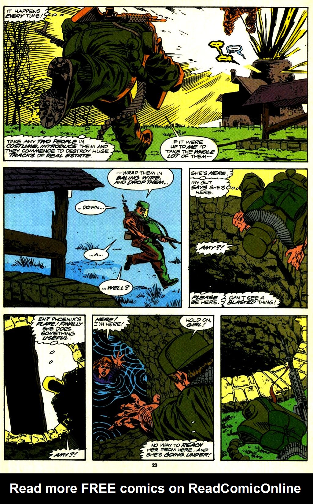 Read online Excalibur (1988) comic -  Issue #35 - 18