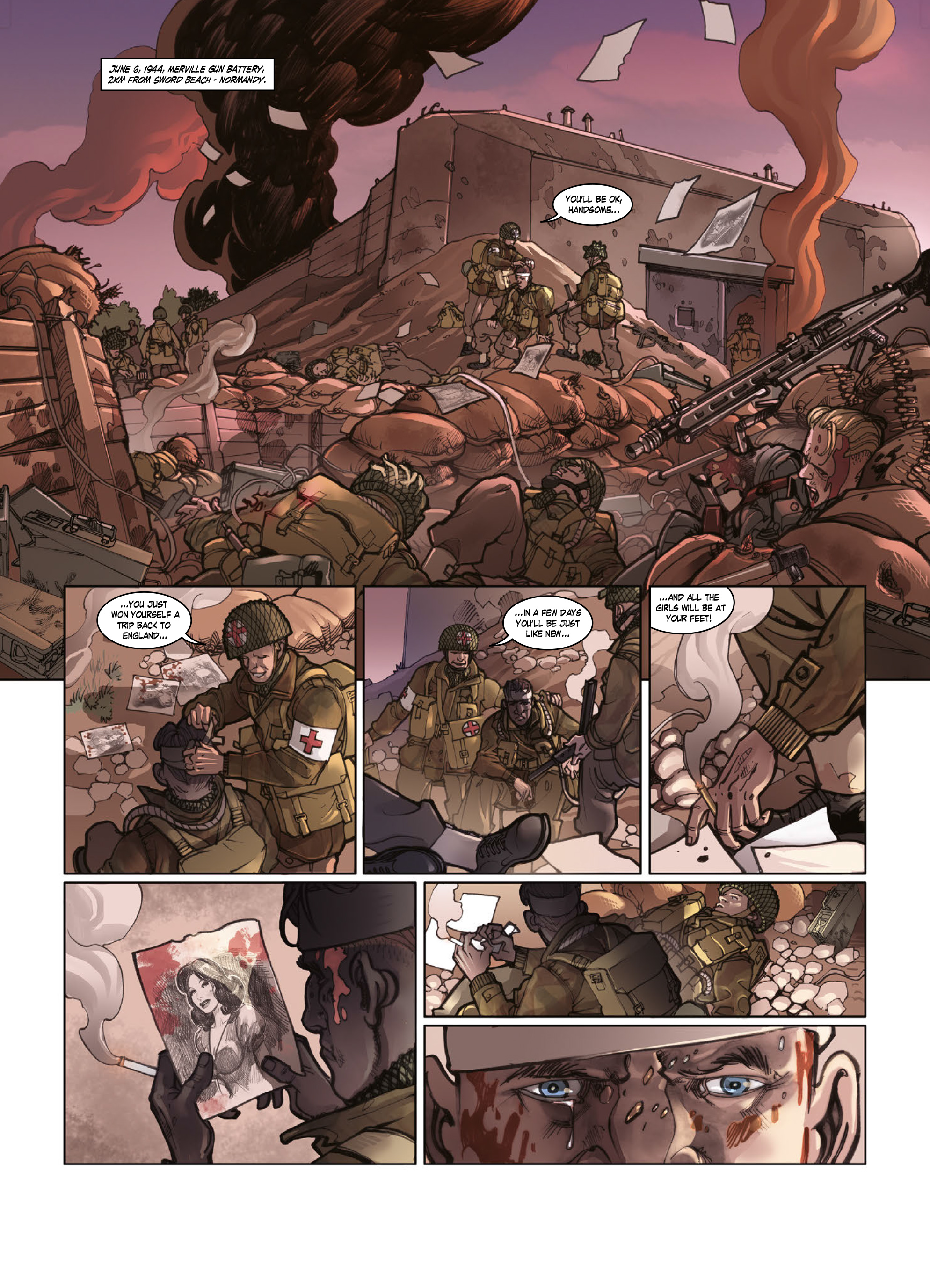 Read online Opération Overlord comic -  Issue #3 - 3