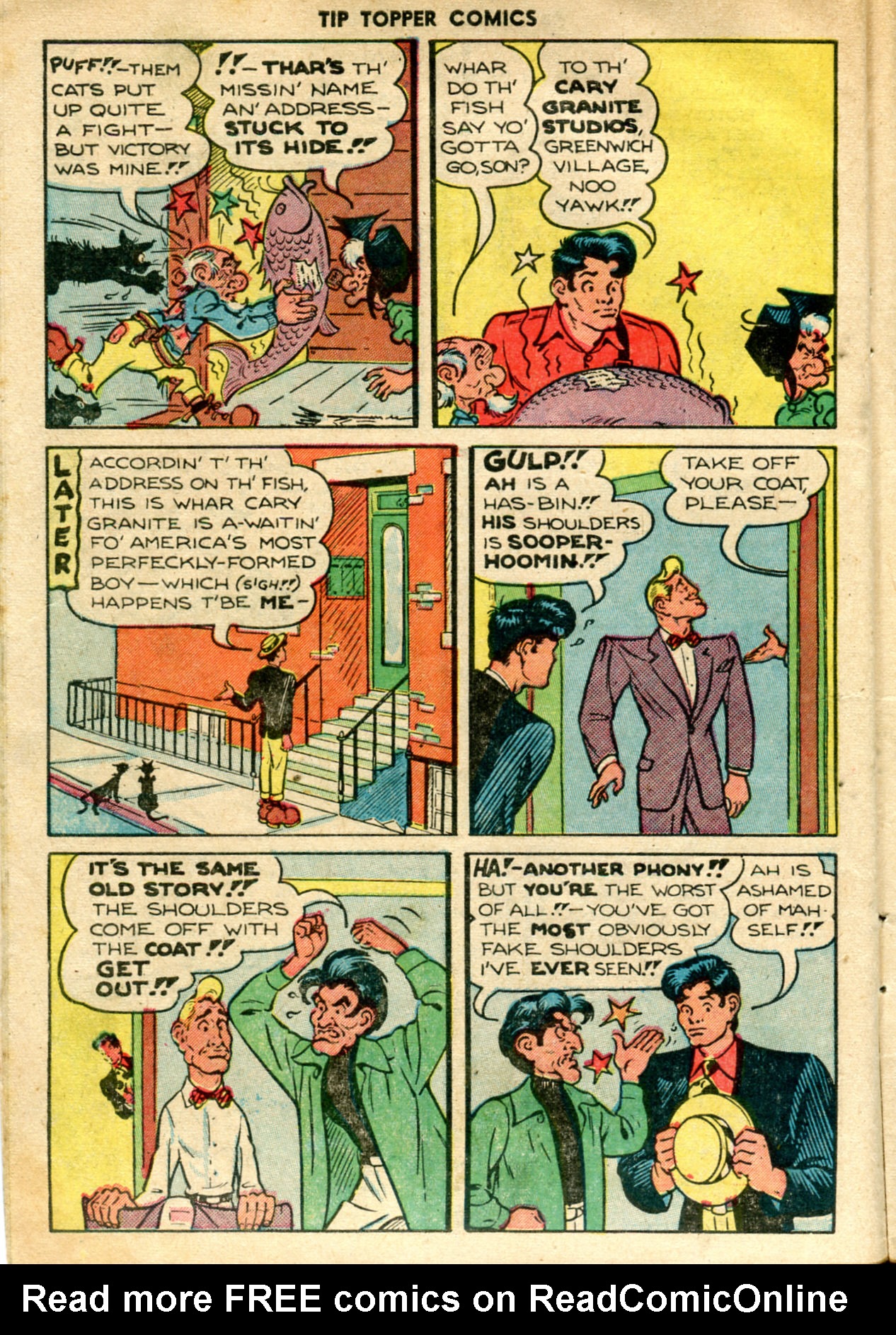 Read online Tip Topper Comics comic -  Issue #10 - 10