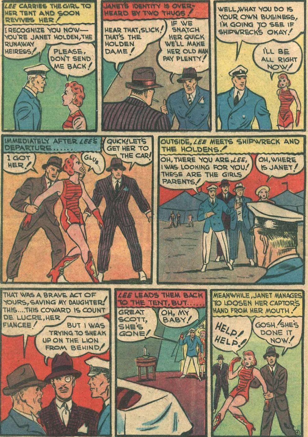 Read online Pep Comics comic -  Issue #8 - 44