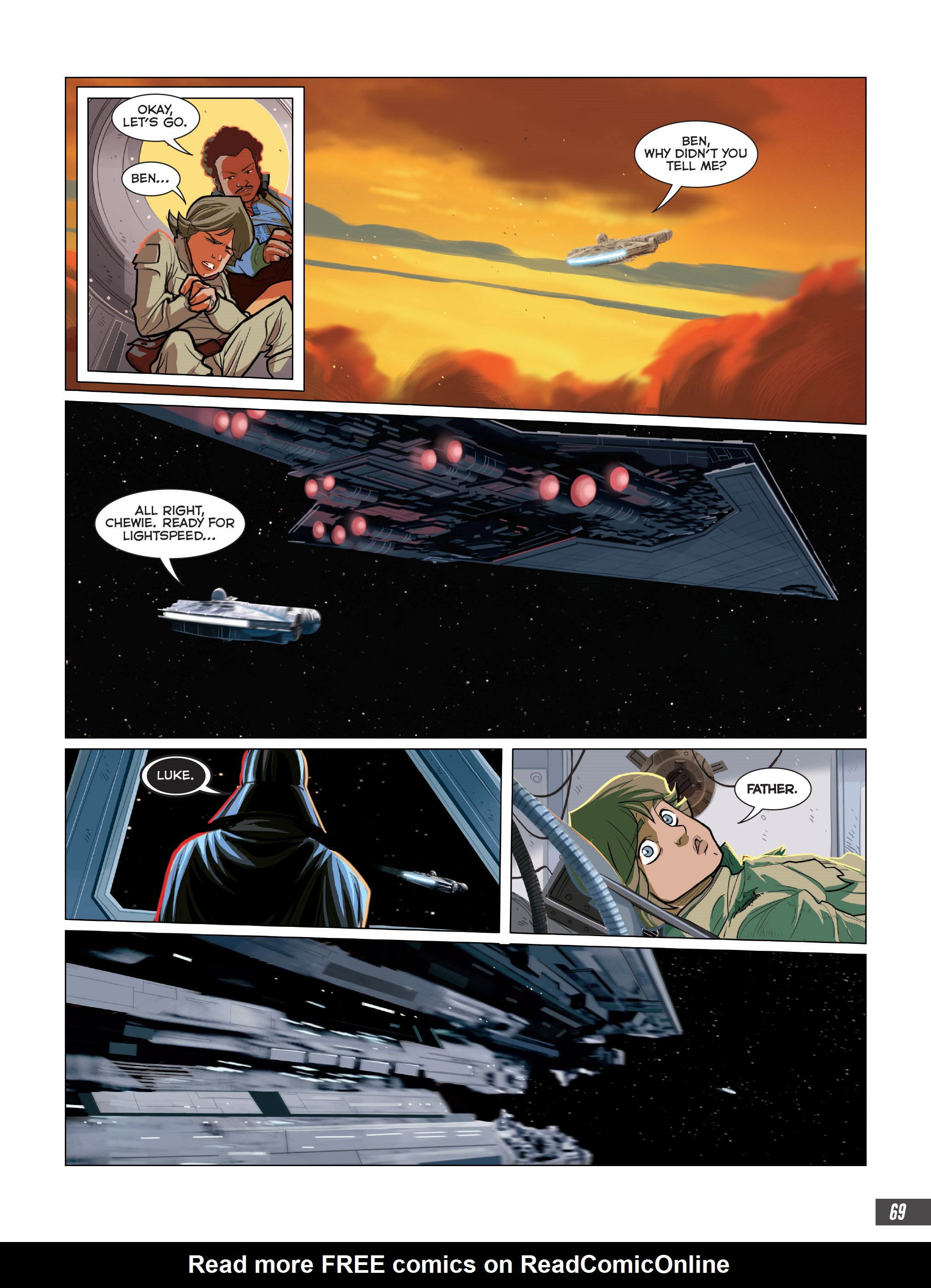 Read online Star Wars: The Empire Strikes Back Graphic Novel Adaptation comic -  Issue # Full - 68
