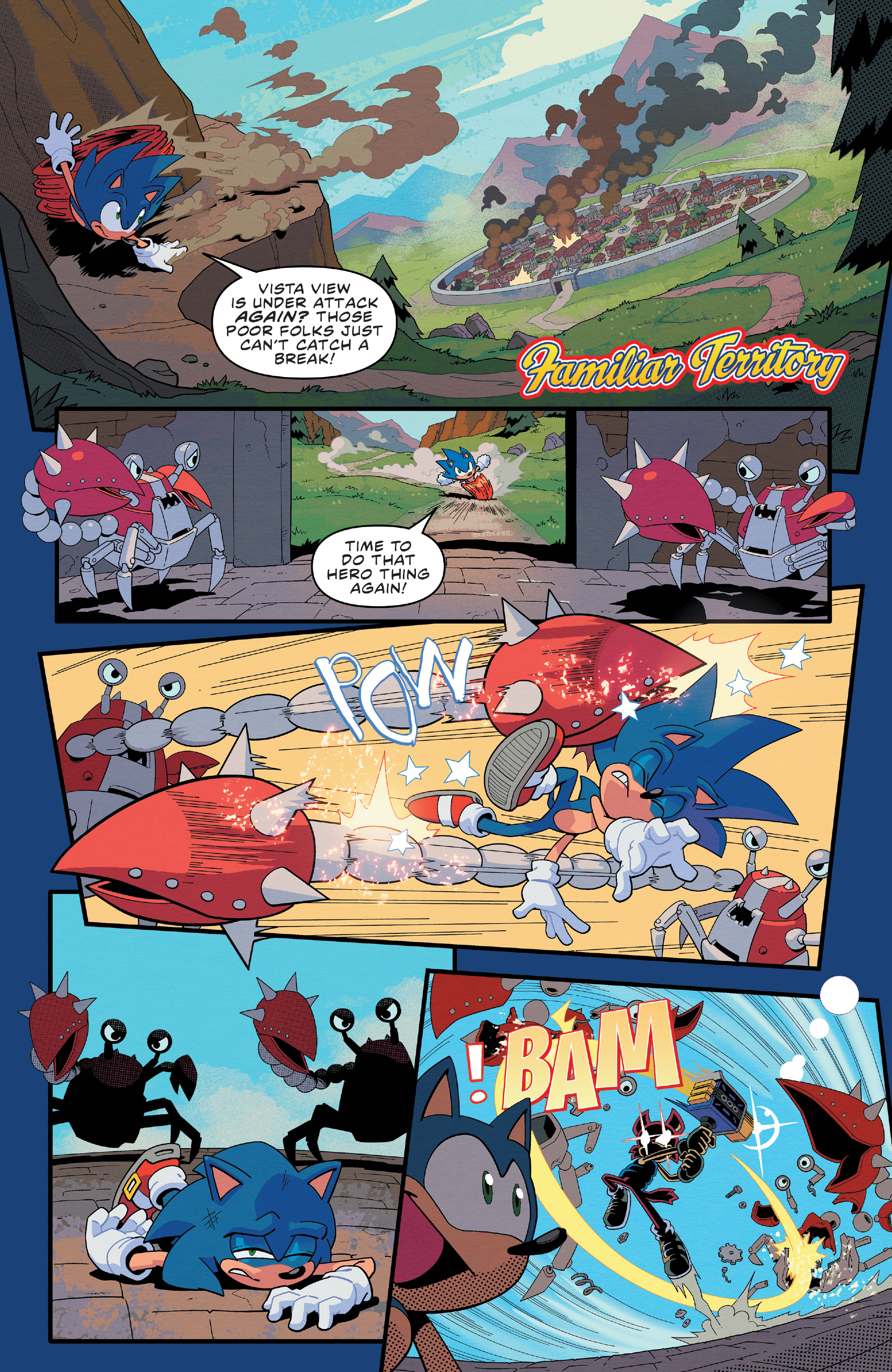 Read online Sonic the Hedgehog (2018) comic -  Issue # _5th Anniversary Edition - 24