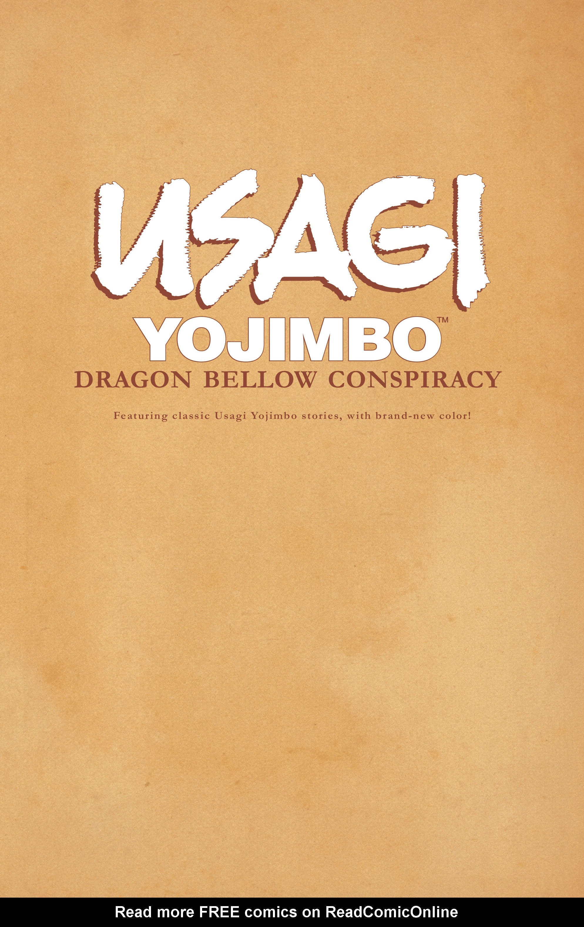 Read online Usagi Yojimbo: The Dragon Bellow Conspiracy comic -  Issue #6 - 32