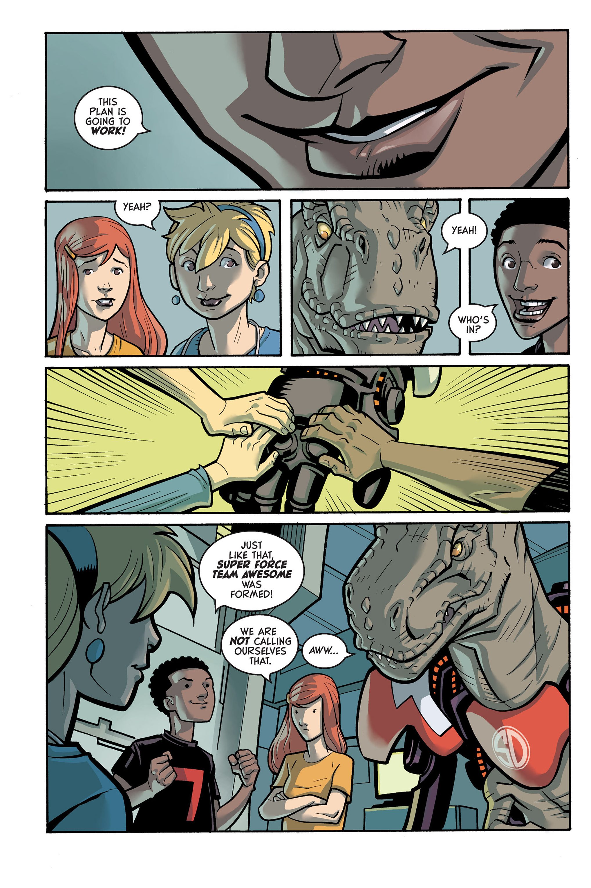 Read online Super Dinosaur (2011) comic -  Issue # _TPB 3 - 17