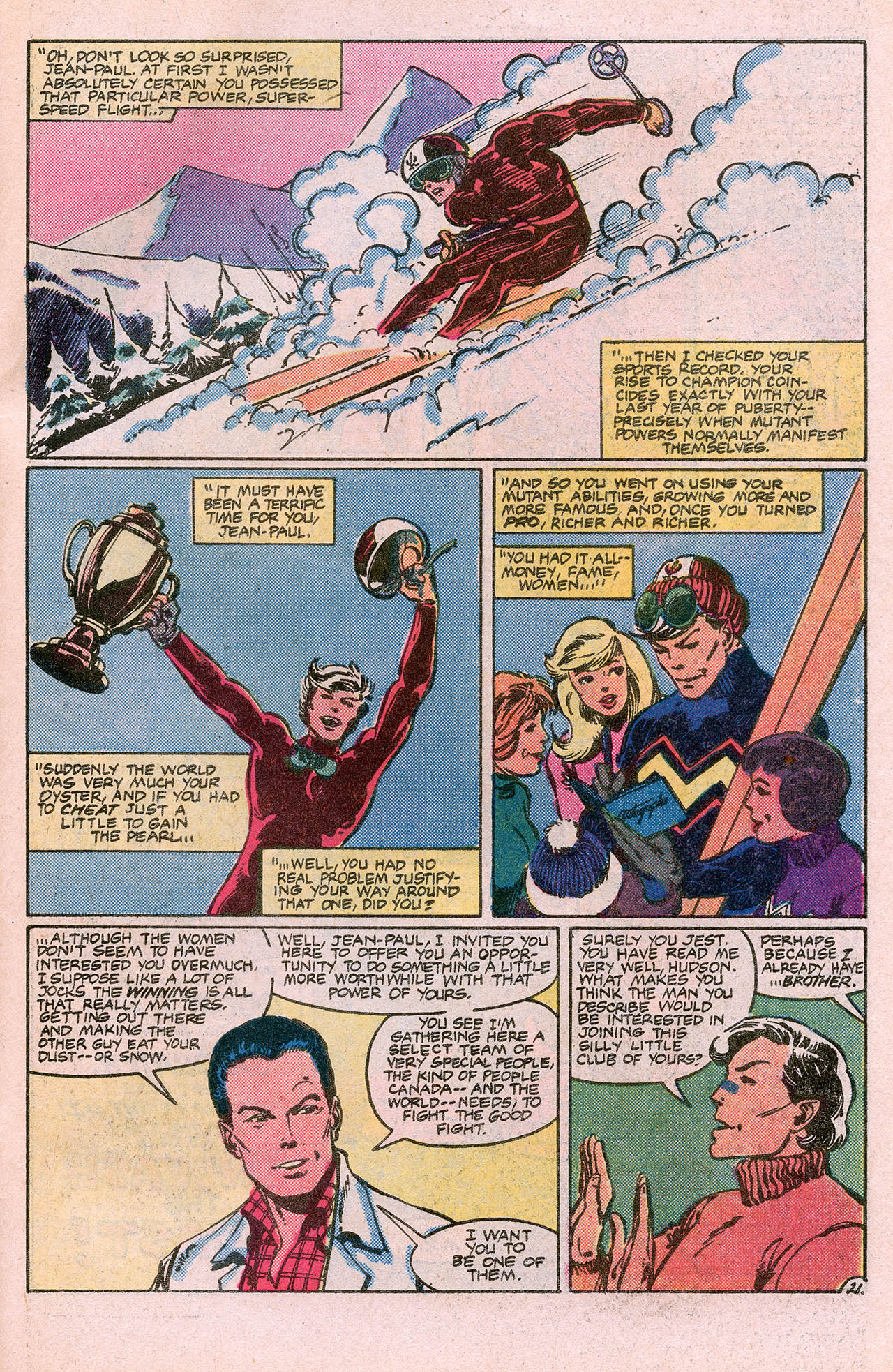 Read online Alpha Flight (1983) comic -  Issue #10 - 31