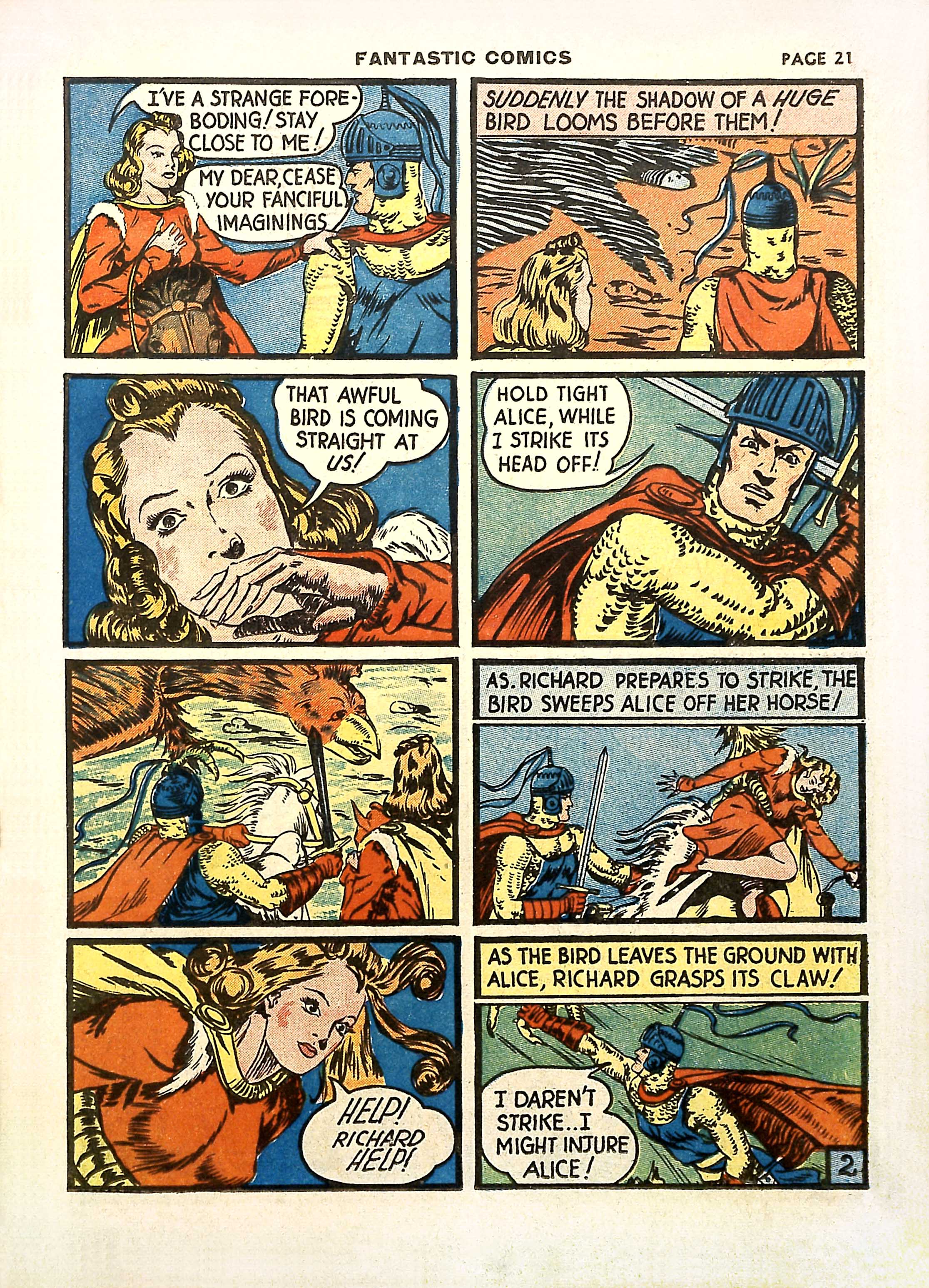 Read online Fantastic Comics comic -  Issue #11 - 24